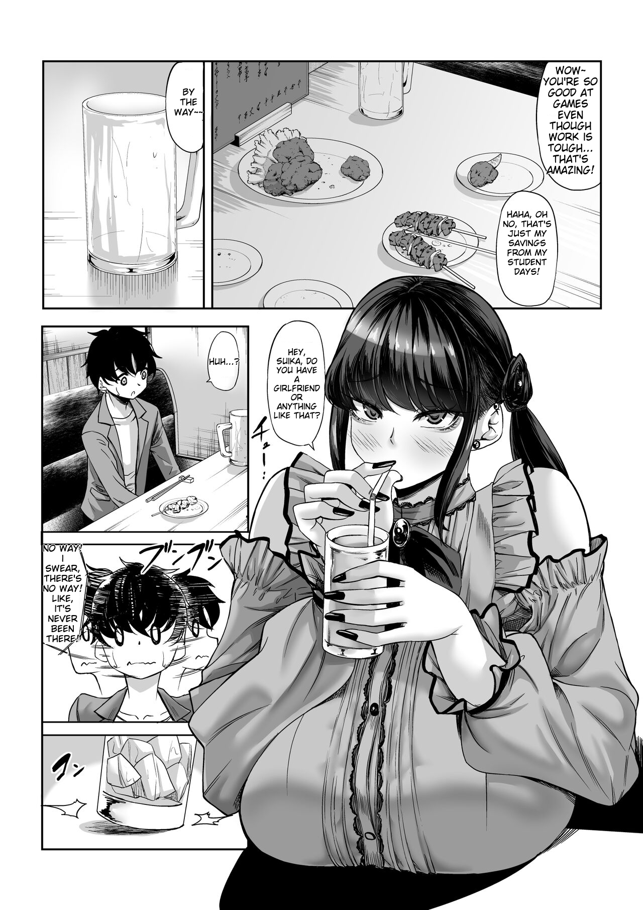 [Nanakorobi Yaoki (kinntarou)]Shinchou 211 cm no jirai-kei joshi ni nerawa rete mou nige rarenai[English] [MTL] Page 8