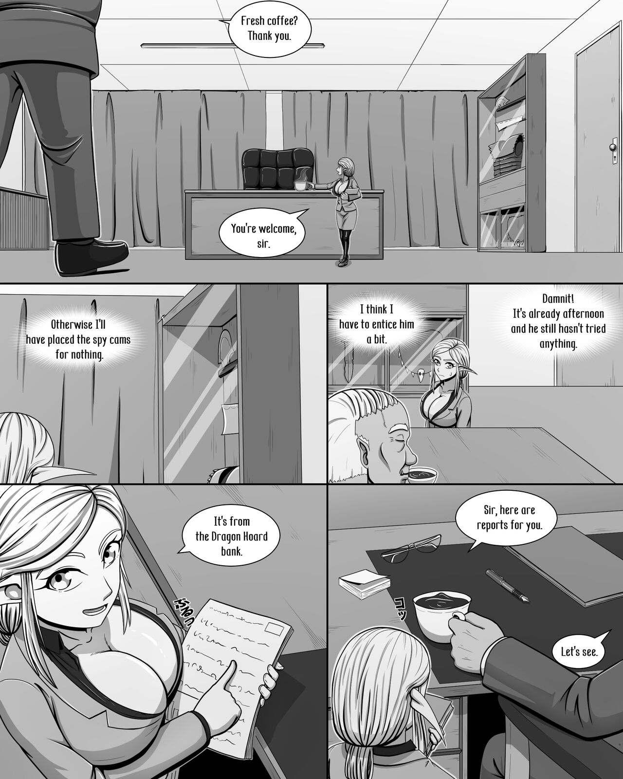 [Hentia-chan]Yousei Tokushuu Shichou no Himitsu | Fairy Feature: The Mayor's secret[English] Page 13