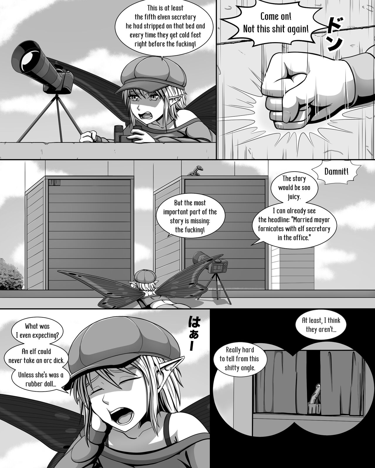[Hentia-chan]Yousei Tokushuu Shichou no Himitsu | Fairy Feature: The Mayor's secret[English] Page 6