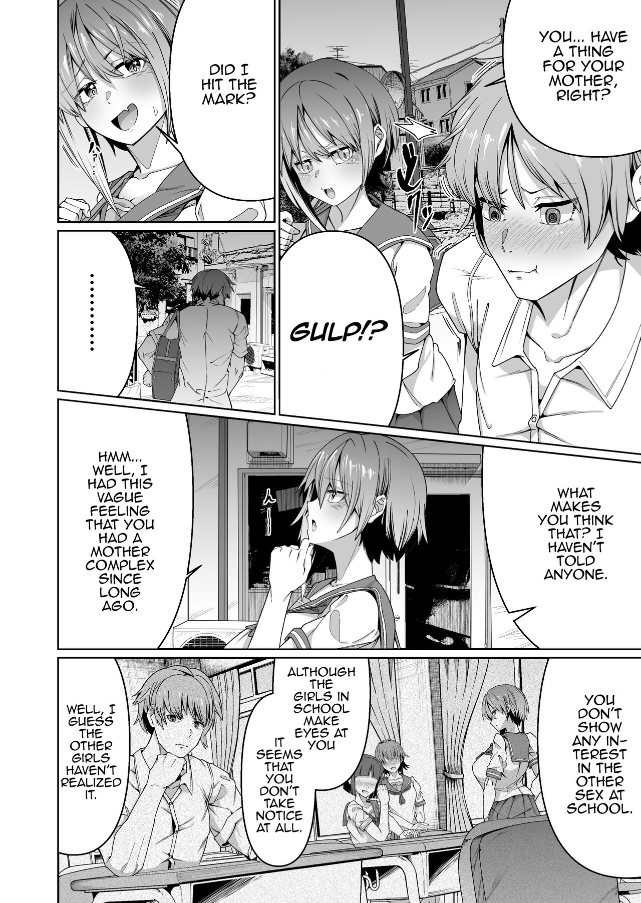[Zonebell Market (Zonebell Tsukiji)]Sukebe Body no Haha to Yokujou-suru Musuko (1) | A Mother With A Lewd Body and Her Horny Son(1) [English] [MrBubbles] Page 5