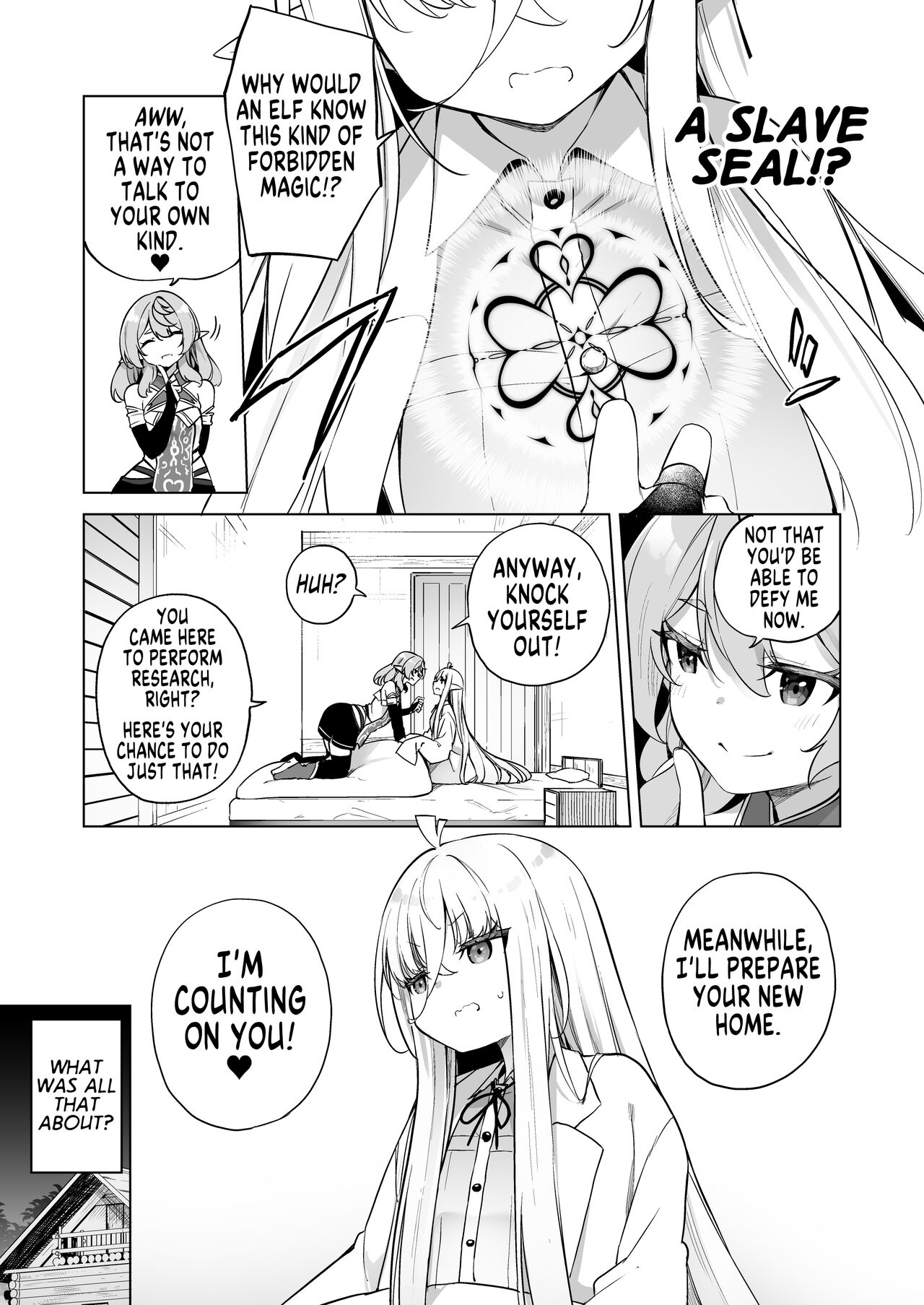 [Slime no Kanmuri (Kanmuri)]TS Elf no Tsukurikata Elf-ka no Kusuri Gaiden | How To Make a Gender-Bent Elf Elvification Drug Side Story[English] [GTF] [Digital] Page 7