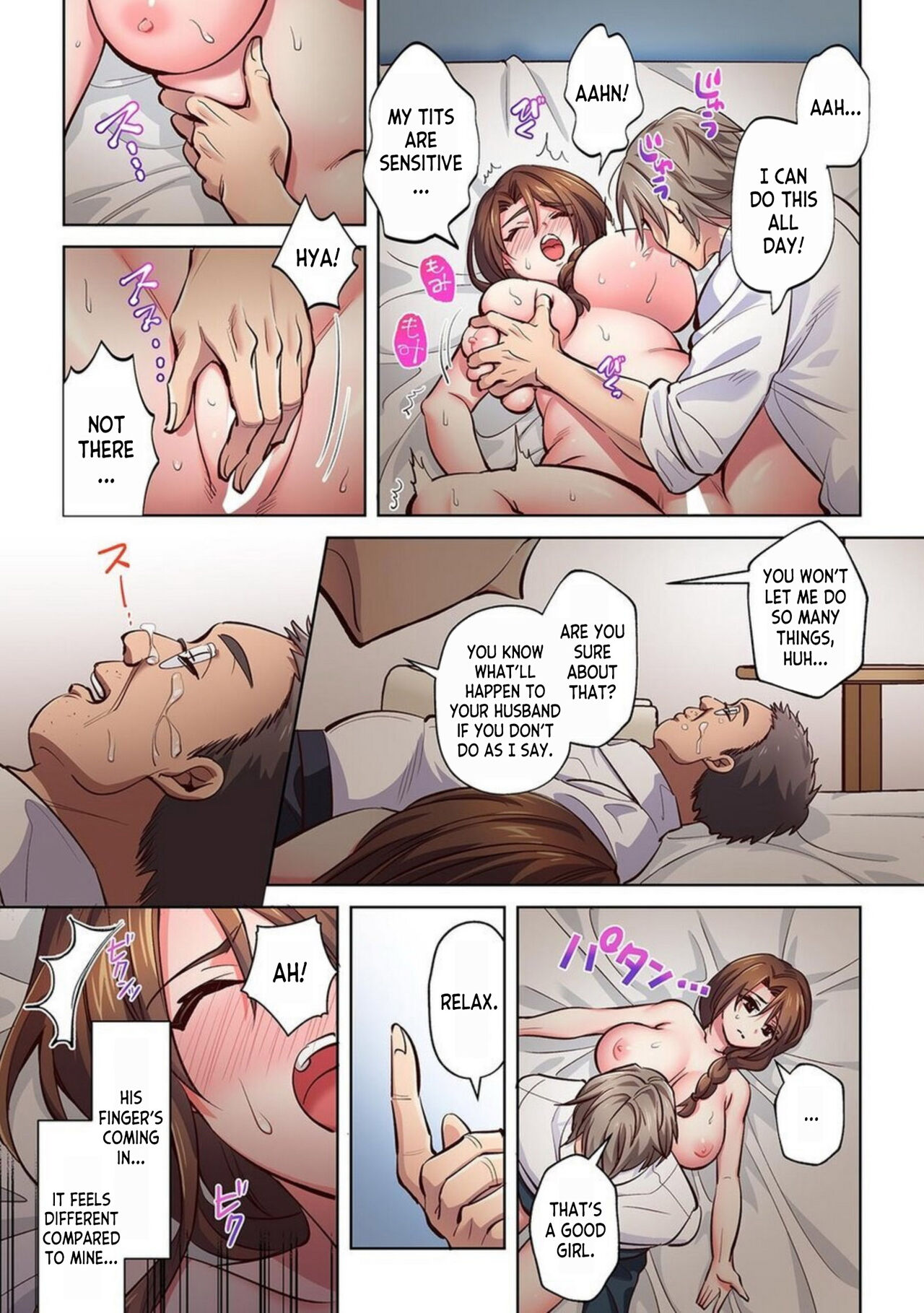 [Kedama-kun]Nemuru Otto no Mae de Otosareta Hitozuma "Mou Ikitakunai no... Yurushite Kudasai..." 1 | A Married Woman Fucked In Front Of Her Sleeping Husband "I Don't Want To Cum Anymore... Please Forgive Me..." 1[English] [desudesu] Page 22