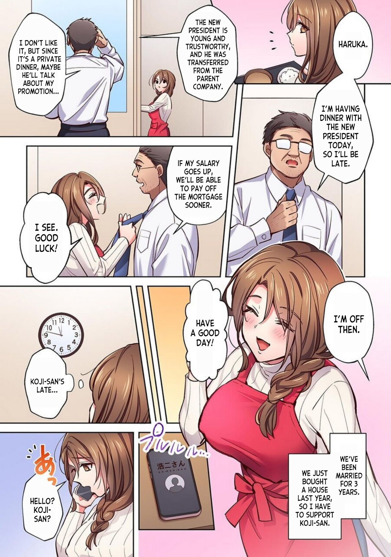 [Kedama-kun]Nemuru Otto no Mae de Otosareta Hitozuma "Mou Ikitakunai no... Yurushite Kudasai..." 1 | A Married Woman Fucked In Front Of Her Sleeping Husband "I Don't Want To Cum Anymore... Please Forgive Me..." 1[English] [desudesu] Page 3