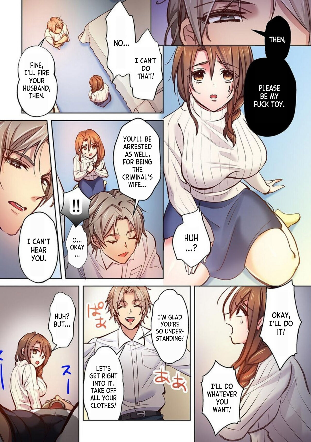 [Kedama-kun]Nemuru Otto no Mae de Otosareta Hitozuma "Mou Ikitakunai no... Yurushite Kudasai..." 1 | A Married Woman Fucked In Front Of Her Sleeping Husband "I Don't Want To Cum Anymore... Please Forgive Me..." 1[English] [desudesu] Page 7