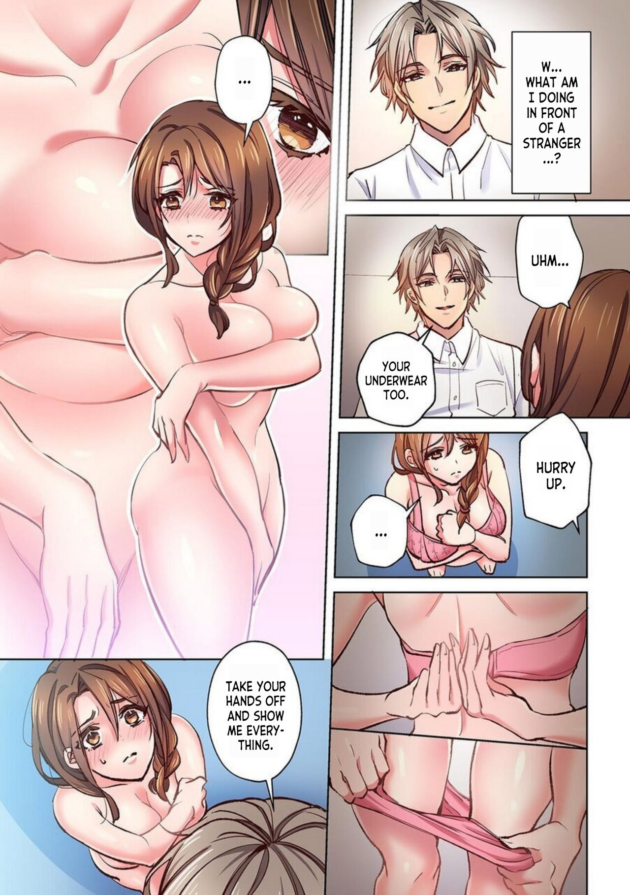 [Kedama-kun]Nemuru Otto no Mae de Otosareta Hitozuma "Mou Ikitakunai no... Yurushite Kudasai..." 1 | A Married Woman Fucked In Front Of Her Sleeping Husband "I Don't Want To Cum Anymore... Please Forgive Me..." 1[English] [desudesu] Page 9