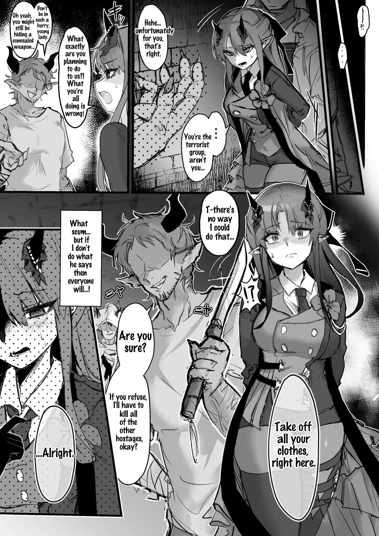 [Kagura]A Hopeless Hibiscus Rape Manga(Arknights) [English] Page 2