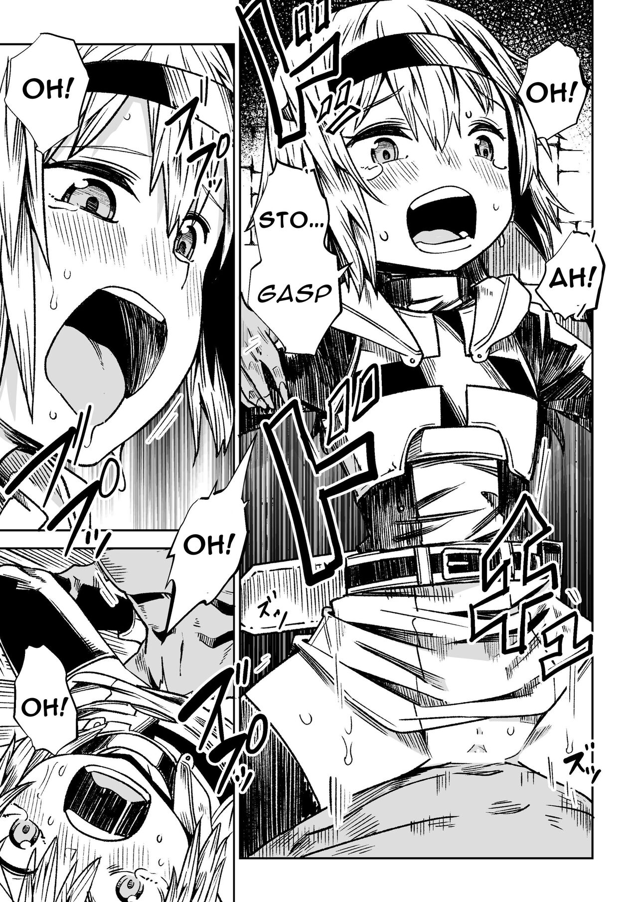 [Tomuraya (Tomura Suisen)]Jaintou no Boukensha ~Goblin ni Haiboku Shita Shoujo Kenshi Hen~ | Adventurer of the Tower of Lewdness ~Swordswoman Defeated By A Goblin~[English] [oyatsu] Page 16