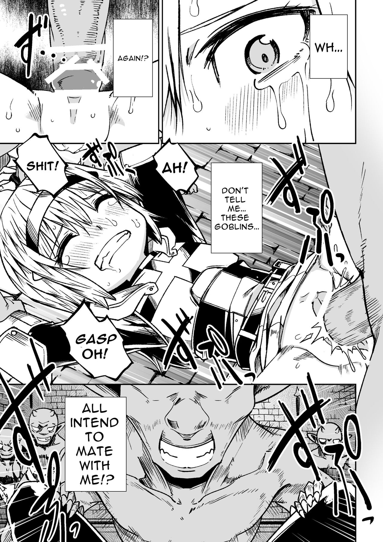 [Tomuraya (Tomura Suisen)]Jaintou no Boukensha ~Goblin ni Haiboku Shita Shoujo Kenshi Hen~ | Adventurer of the Tower of Lewdness ~Swordswoman Defeated By A Goblin~[English] [oyatsu] Page 20