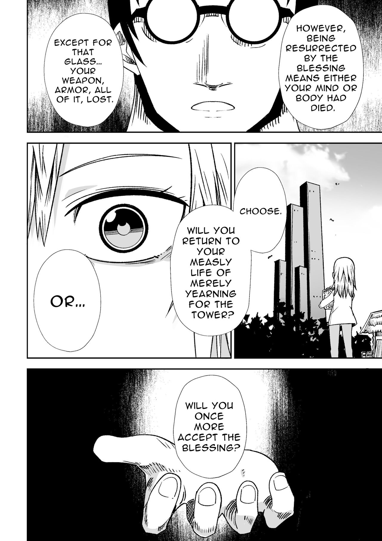 [Tomuraya (Tomura Suisen)]Jaintou no Boukensha ~Goblin ni Haiboku Shita Shoujo Kenshi Hen~ | Adventurer of the Tower of Lewdness ~Swordswoman Defeated By A Goblin~[English] [oyatsu] Page 29