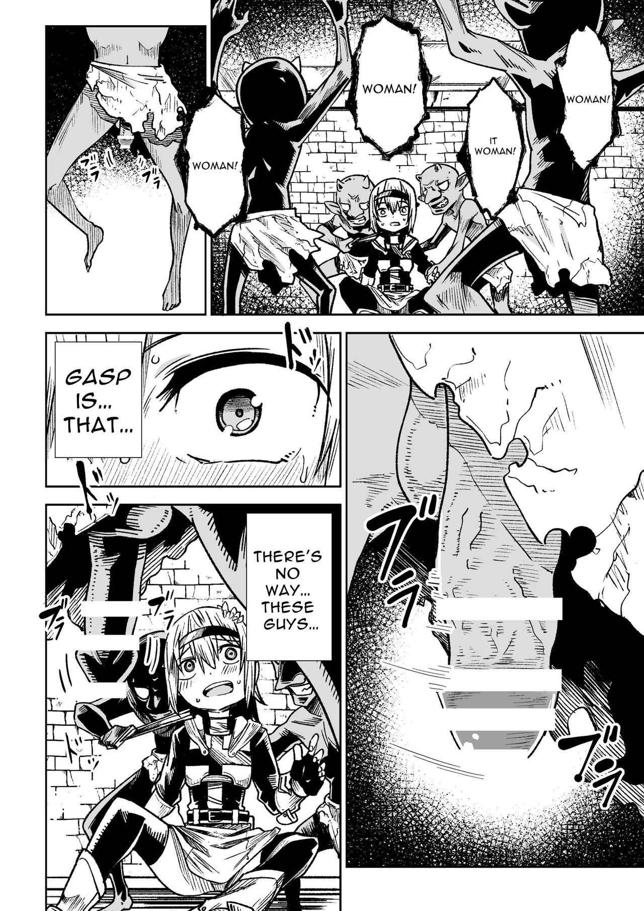 [Tomuraya (Tomura Suisen)]Jaintou no Boukensha ~Goblin ni Haiboku Shita Shoujo Kenshi Hen~ | Adventurer of the Tower of Lewdness ~Swordswoman Defeated By A Goblin~[English] [oyatsu] Page 9