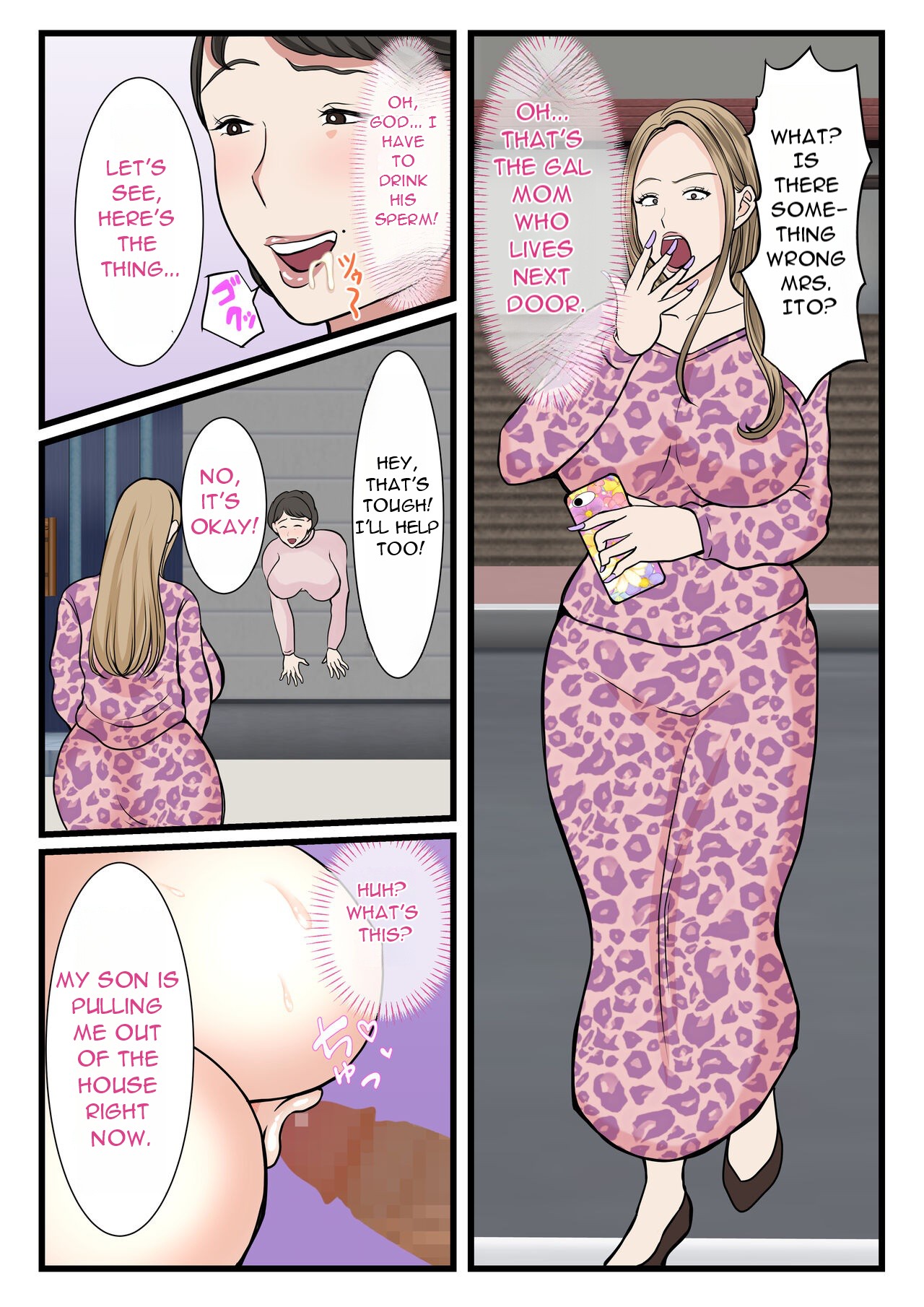 [Benii Kenkyuujo]Haha ga kabe ni hamatte ugokenakattanode - My Mother Got Stuck in the Wall and Couldn't Move...[English][DarklordMTLs] Page 26