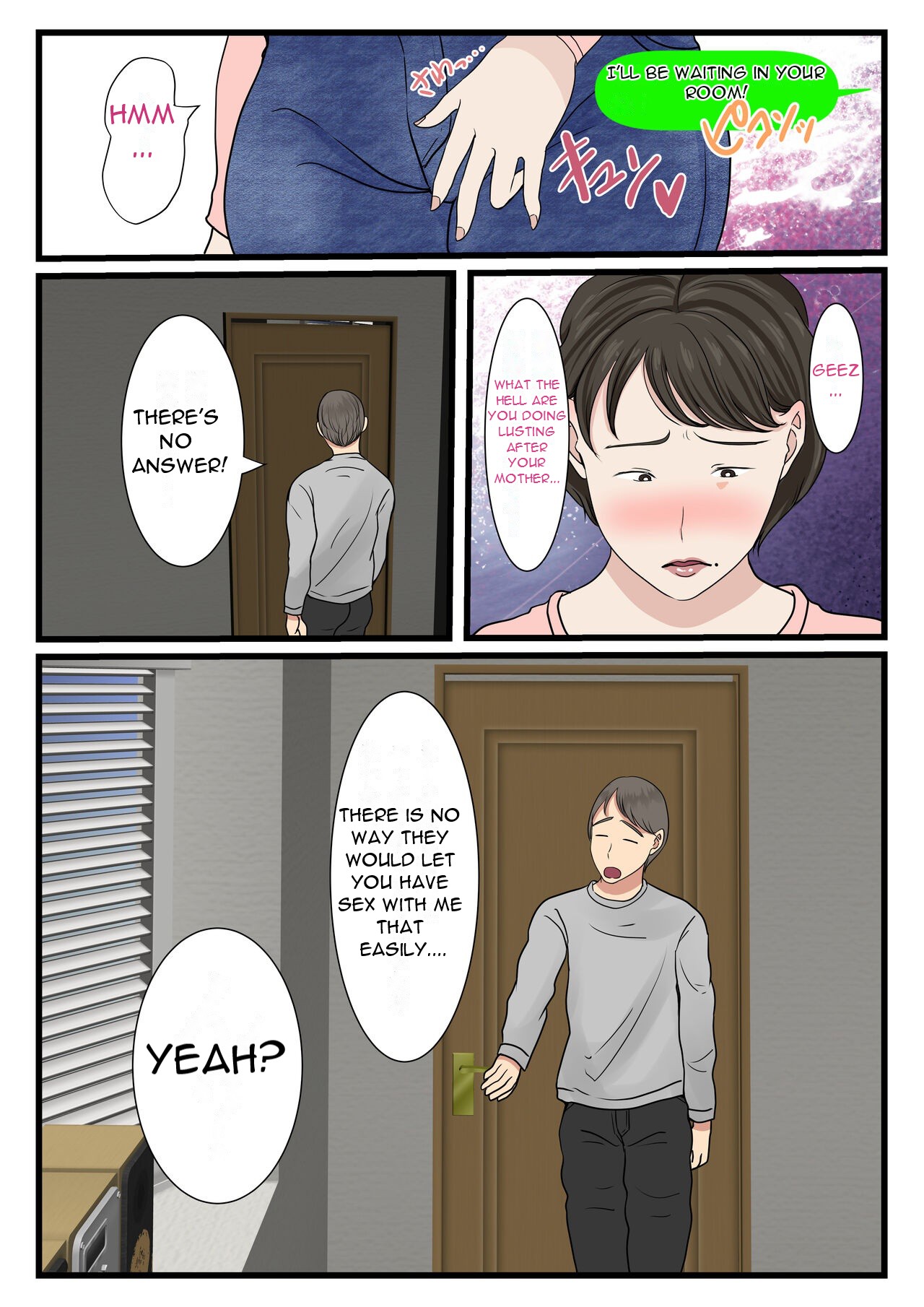 [Benii Kenkyuujo]Haha ga kabe ni hamatte ugokenakattanode - My Mother Got Stuck in the Wall and Couldn't Move...[English][DarklordMTLs] Page 42