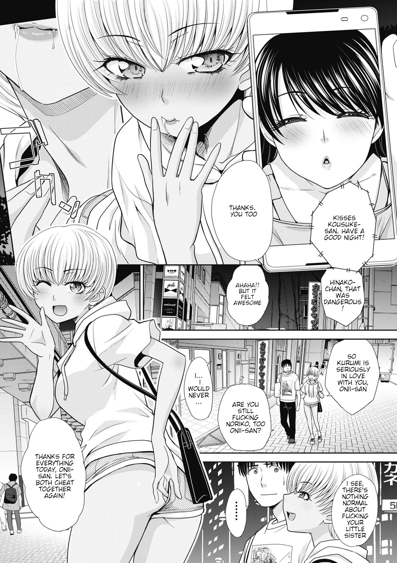[Itaba Hiroshi]Imouto to Yatte Shimattashi, Imouto no Tomodachi to mo Yatte Shimatta[English] [KittyKatMan][Decensored] Page 125