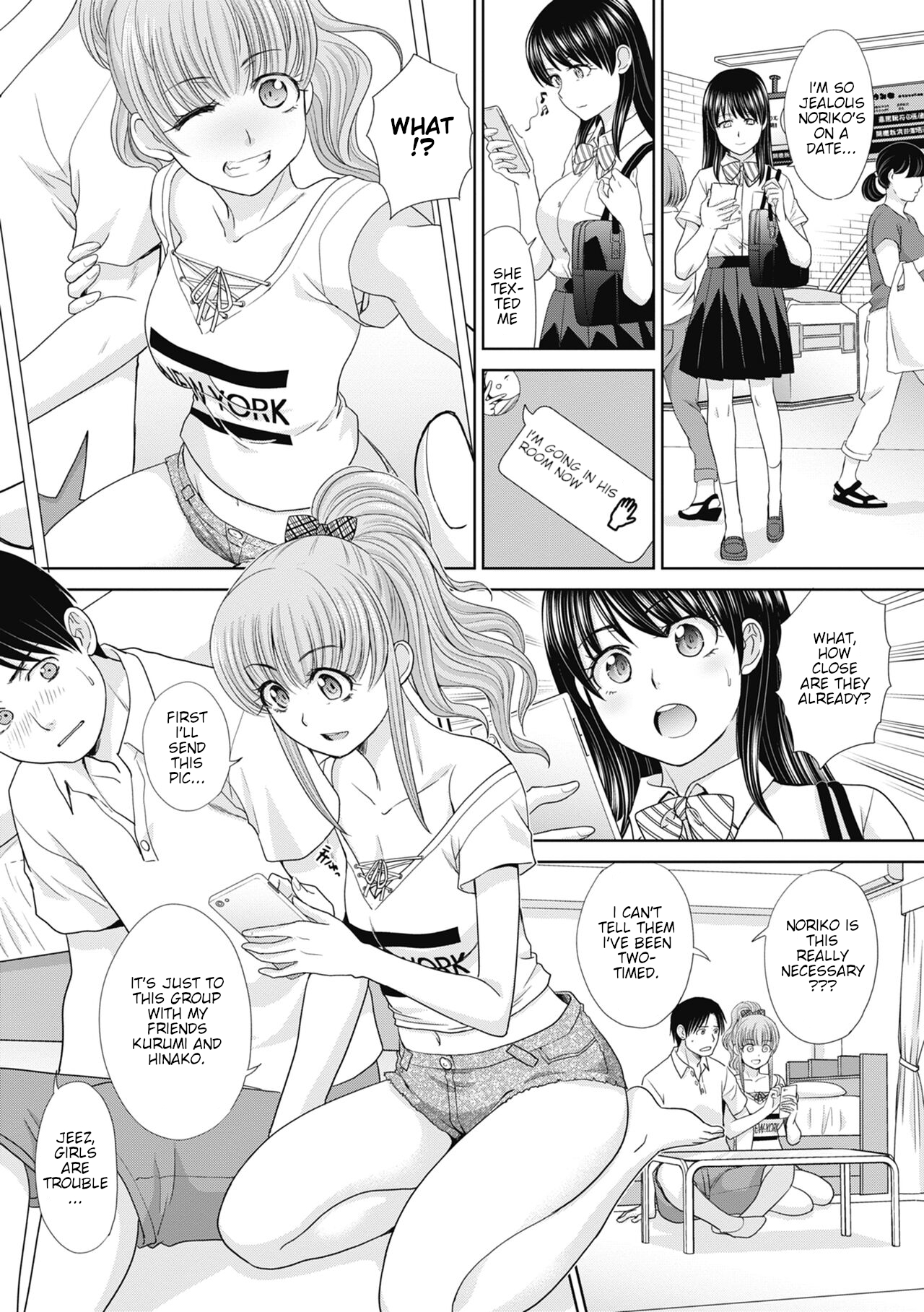 [Itaba Hiroshi]Imouto to Yatte Shimattashi, Imouto no Tomodachi to mo Yatte Shimatta[English] [KittyKatMan][Decensored] Page 5