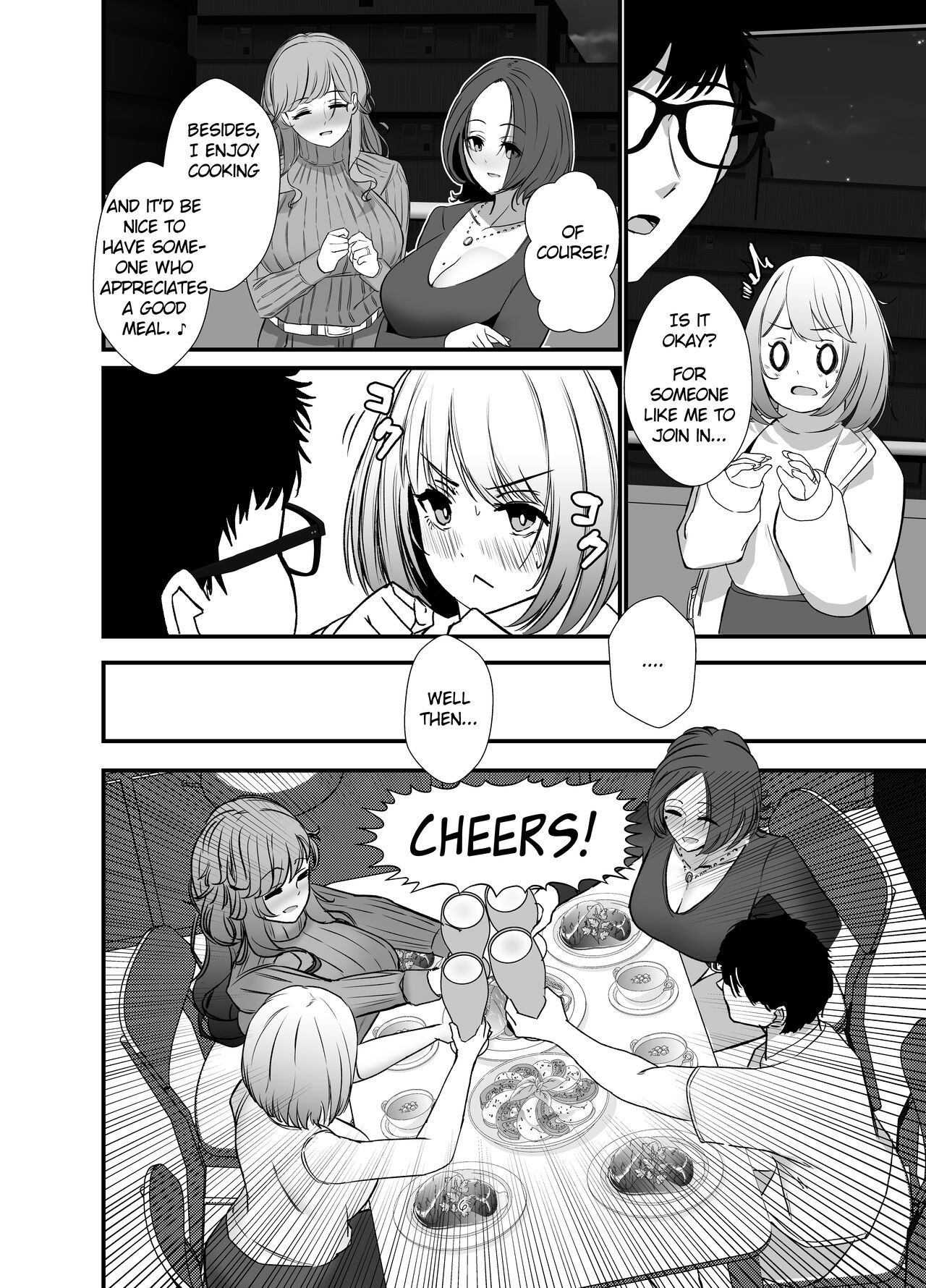 [Milk Sausage (Oniken)]Tawaman no Hitozuma-tachi wa Yokkyuu Fuman Sugite | The housewives of the luxury apartment are too dissatisfied with their desires.[English] Page 5