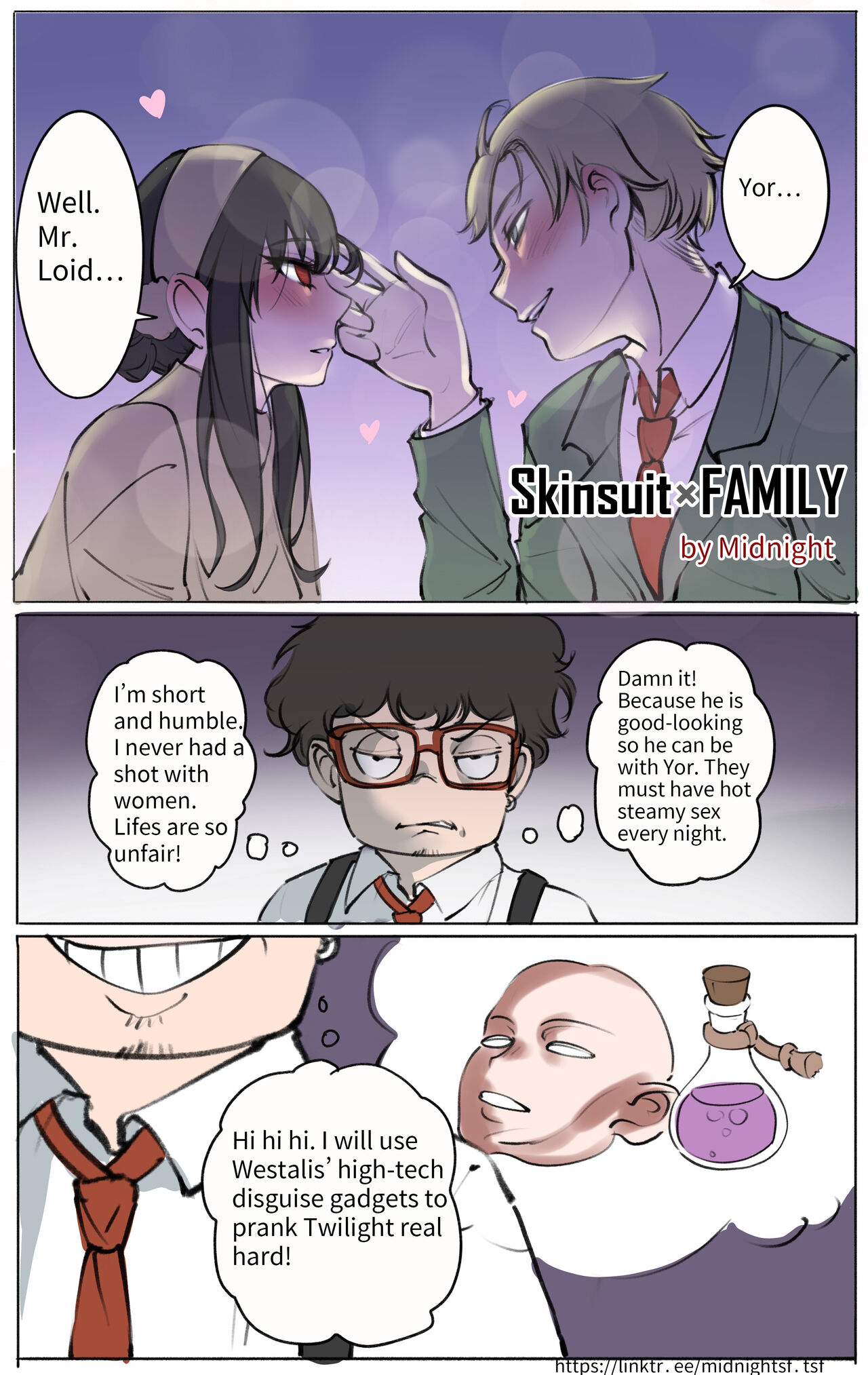 [midnight]Skinsuit × FAMILY chapter 1 Page 2