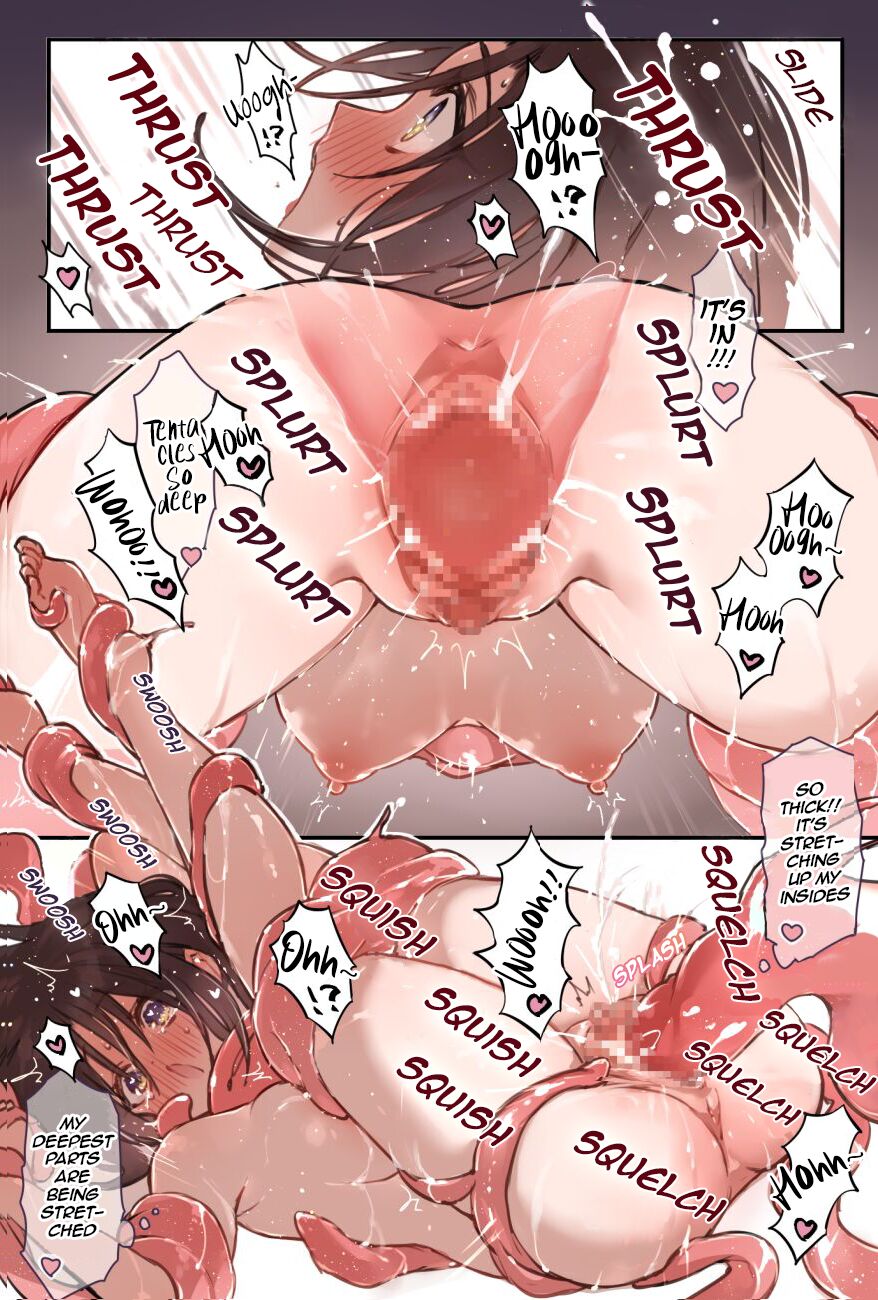 [mamaloni]Mahou Shoujo no Shokushu Shoukan Onanie Nikki | Diary of a Magical Girl's Tentacle Masturbation Summoning[English] [Siesta Scans] Page 9
