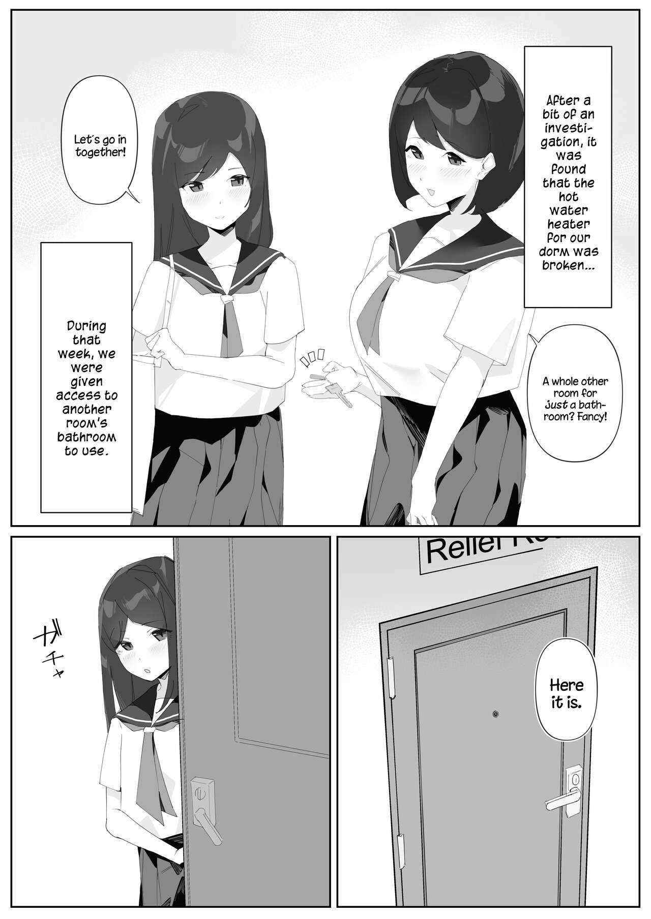 [Nodogoshi Udon (Udon Ningen)]Futanari Musume no Iru Joshiryo 2 | There's A Futanari In The Girls' Dorm 2[English] [A Cool Person] Page 15