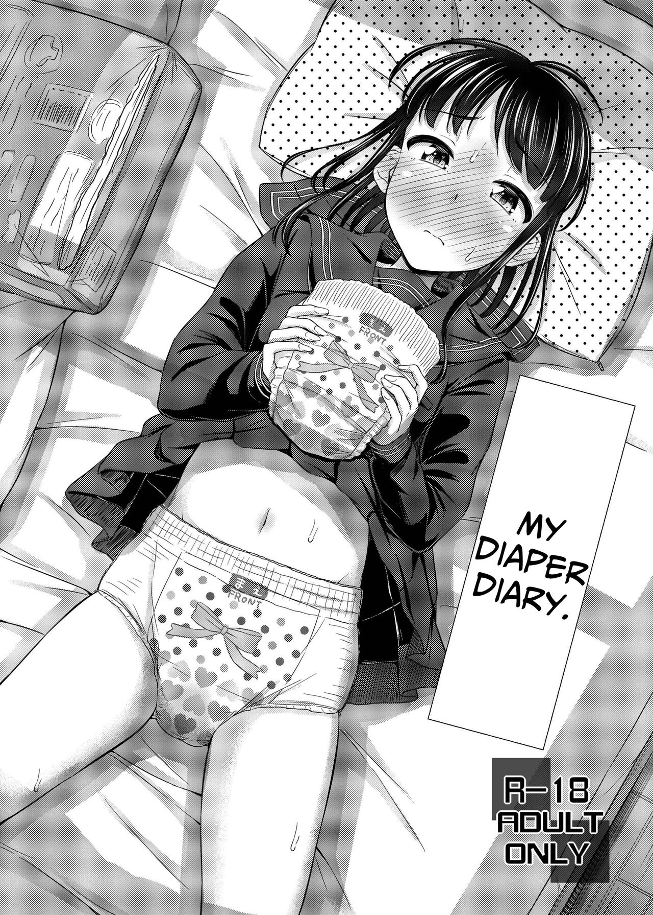 ["Tsu" ga Mittsu. (Tsuttsu)]Omutsu Nikki. | My Diaper Diary.[English] [ネズミドリ17] [Digital] Page 1