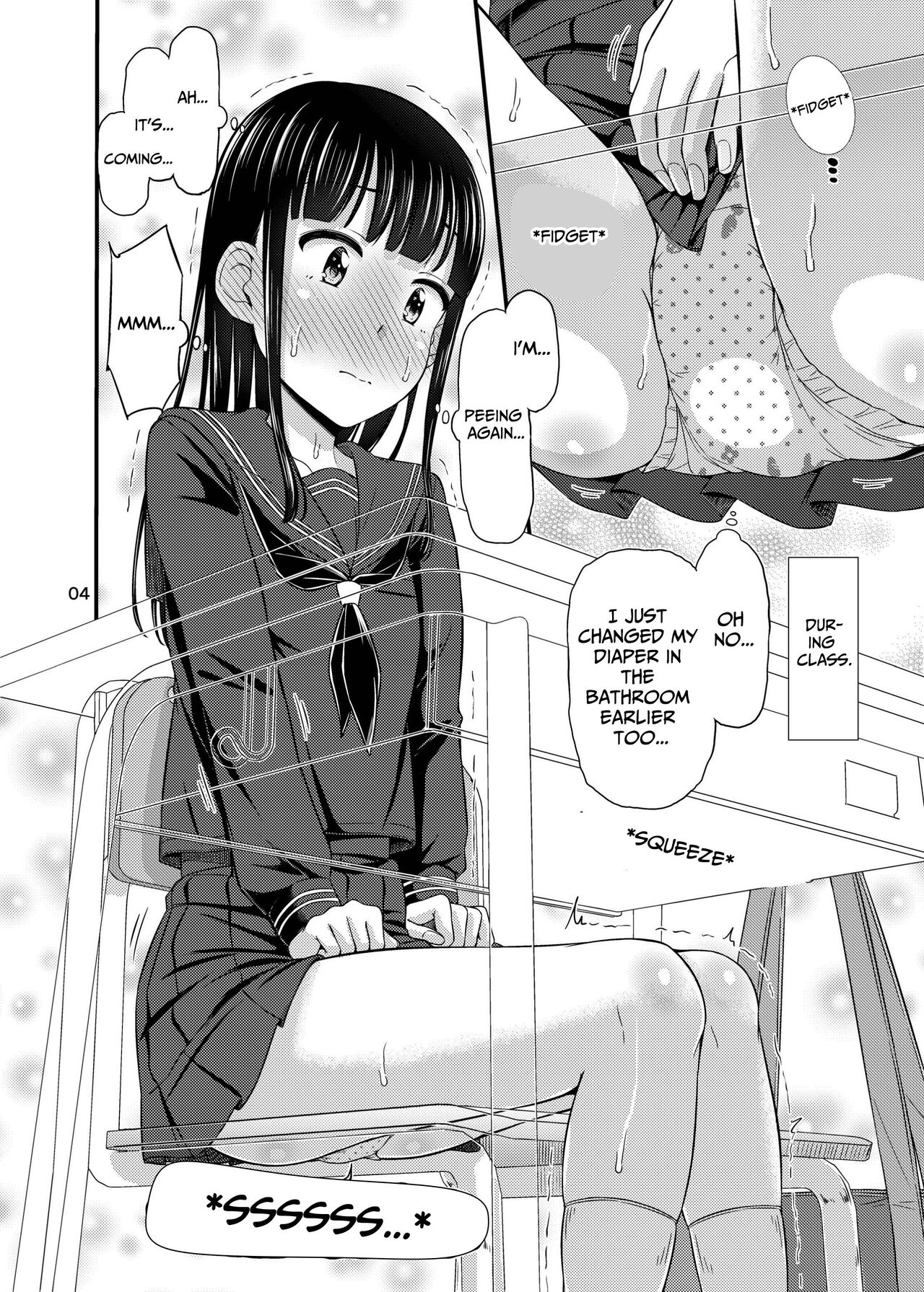 ["Tsu" ga Mittsu. (Tsuttsu)]Omutsu Nikki. | My Diaper Diary.[English] [ネズミドリ17] [Digital] Page 4