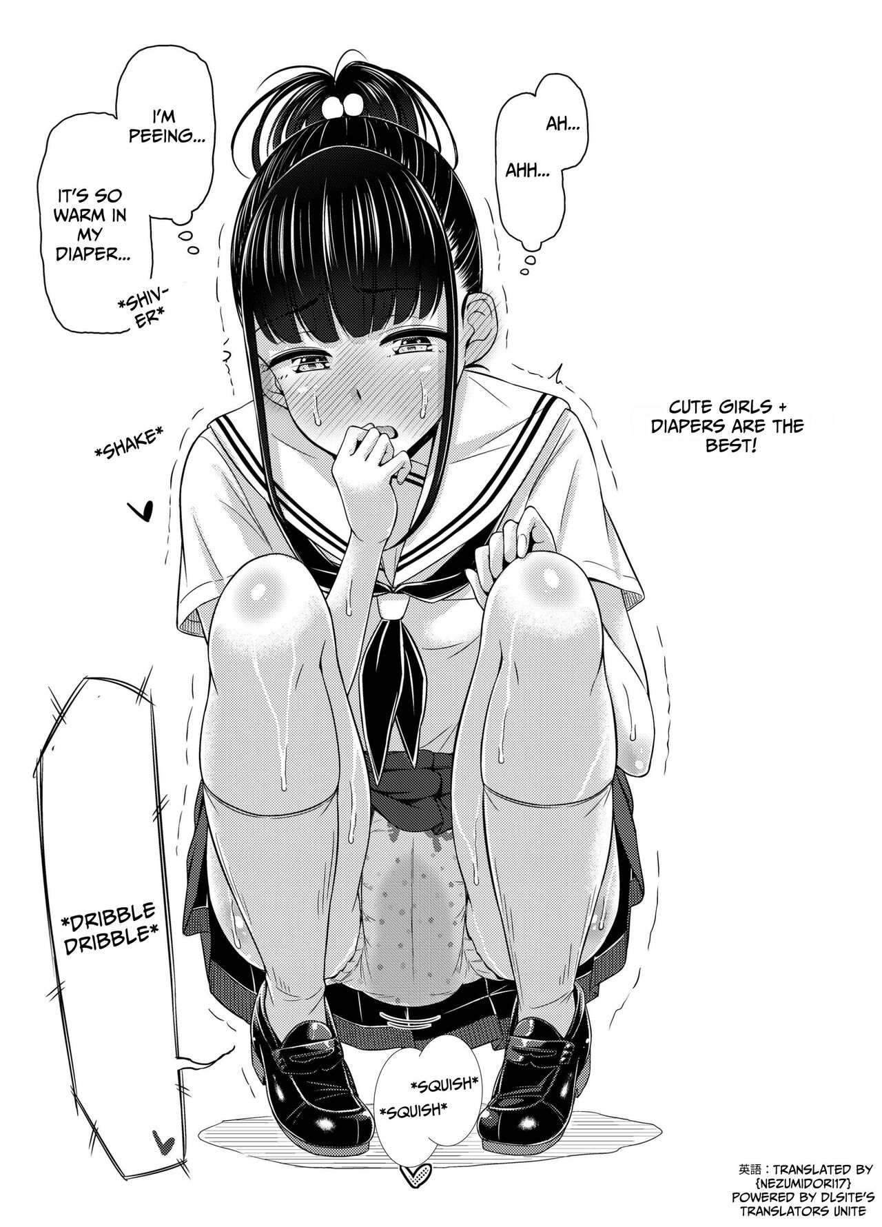 ["Tsu" ga Mittsu. (Tsuttsu)]Omutsu Nikki. | My Diaper Diary.[English] [ネズミドリ17] [Digital] Page 9