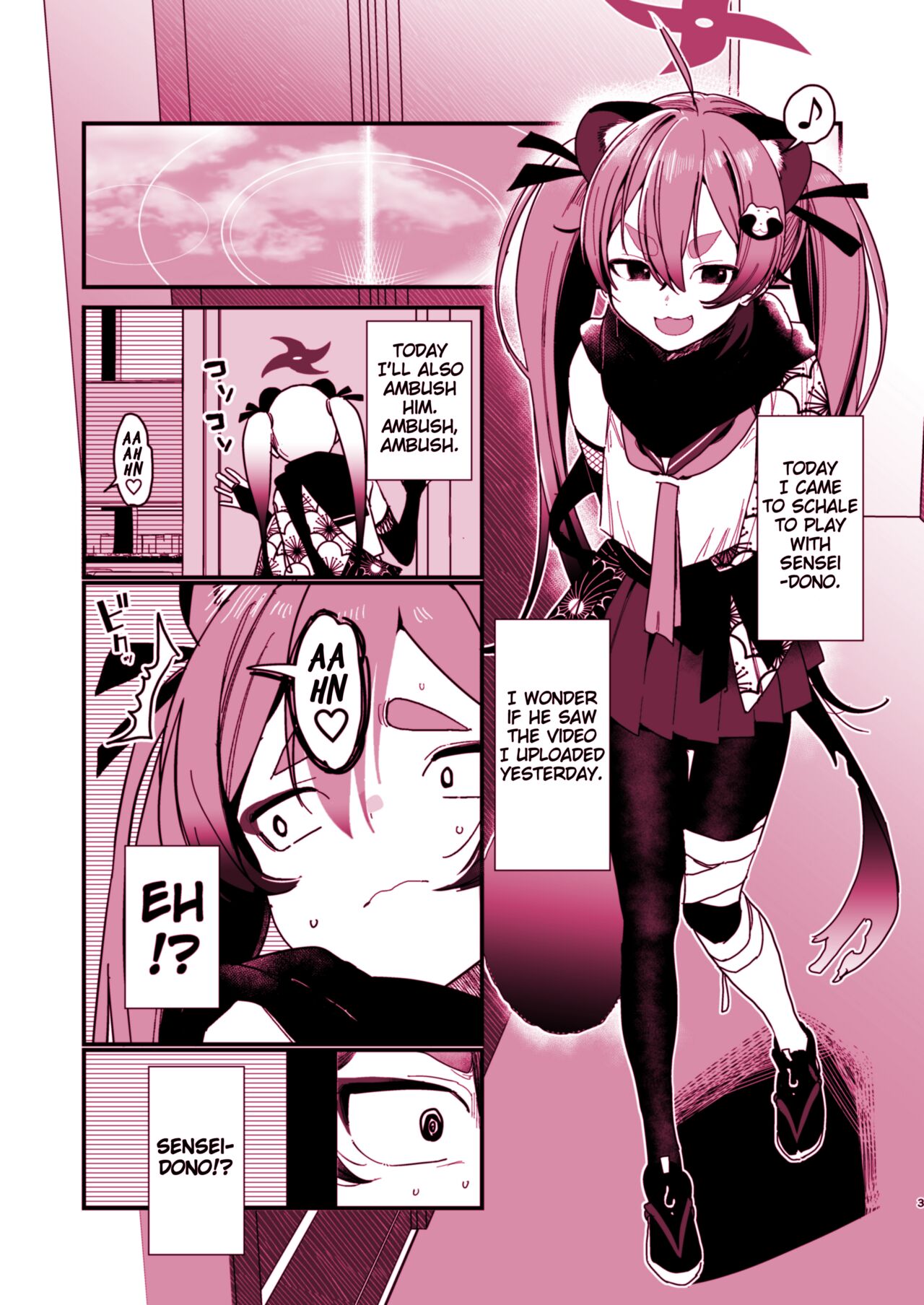 [Miyako no Gohan]Michiru ni Oshiokishite Ageru Hon(Blue Archive) [Digital] [English] [Blonk1] Page 3