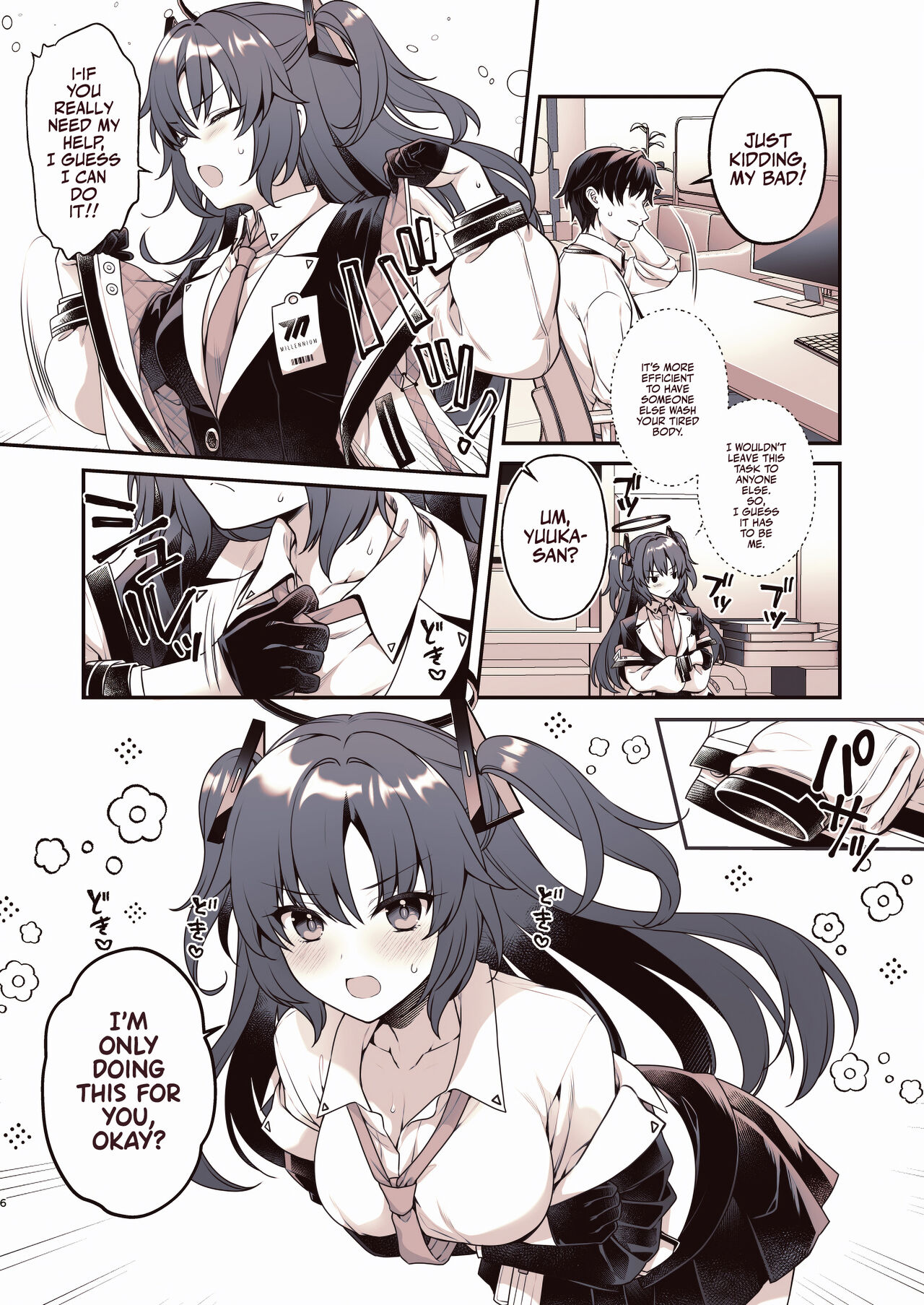 [Alpha to Yukaina Nakamatachi (Alpha)]Shower de Yuuka to | Shower Time With Yuuka!(Blue Archive) [English] [Team Rabu2] [Digital] Page 5