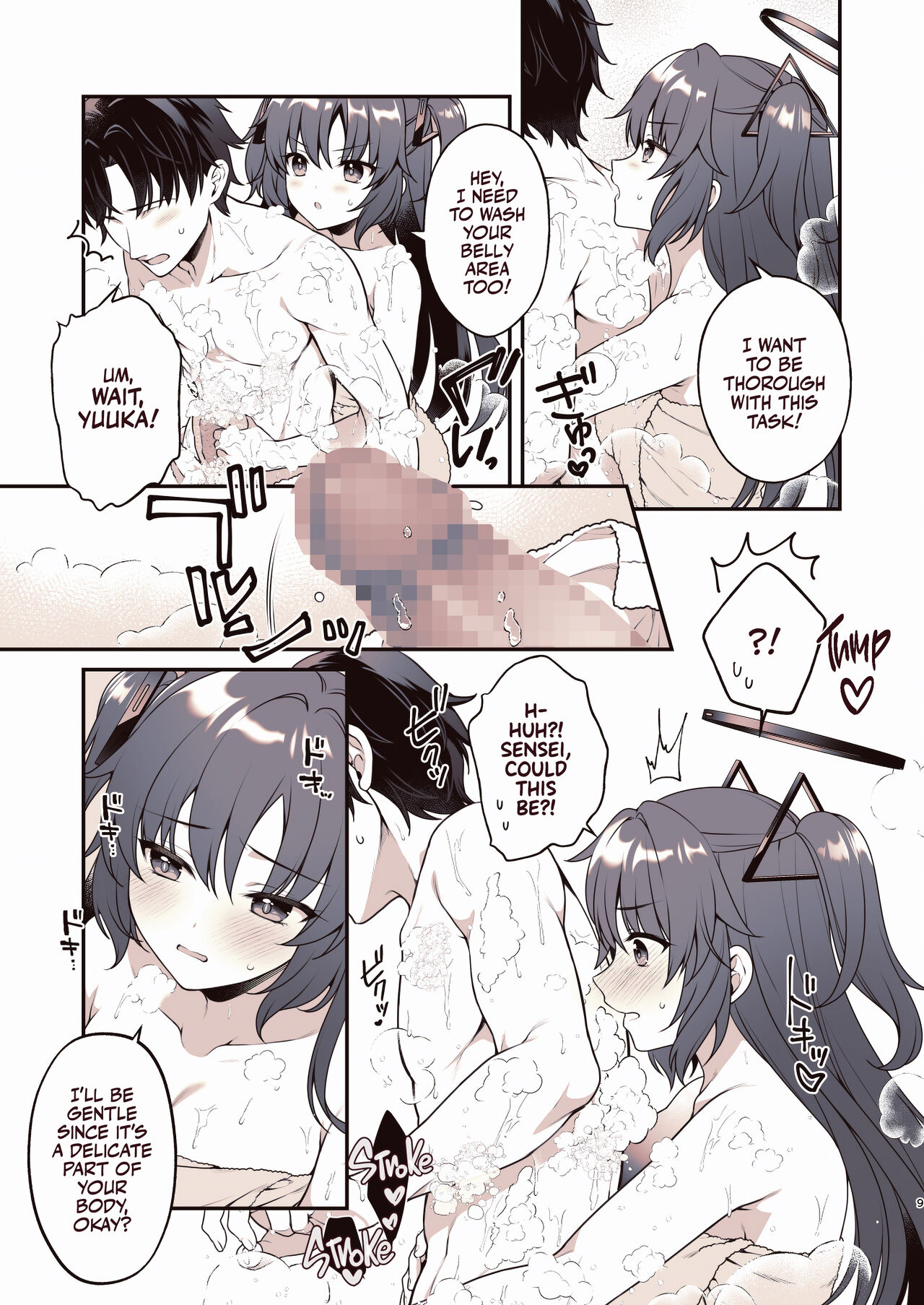 [Alpha to Yukaina Nakamatachi (Alpha)]Shower de Yuuka to | Shower Time With Yuuka!(Blue Archive) [English] [Team Rabu2] [Digital] Page 8