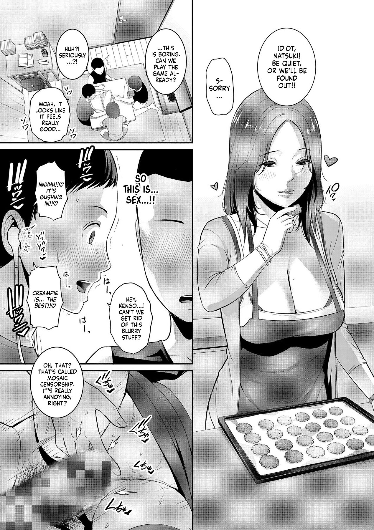 [Gonza]Shin Tomodachi no Hahaoya | New Friend’s Mom Ch.1[English] [Digital] [Sonarin迫] Page 7