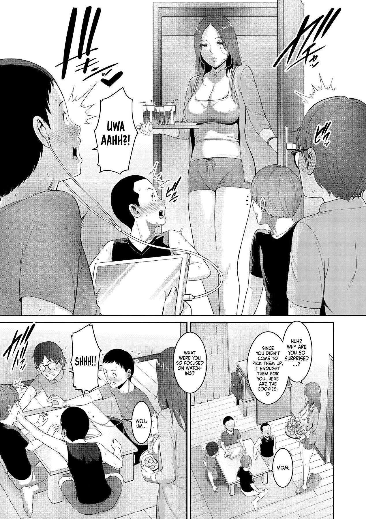 [Gonza]Shin Tomodachi no Hahaoya | New Friend’s Mom Ch.1[English] [Digital] [Sonarin迫] Page 9