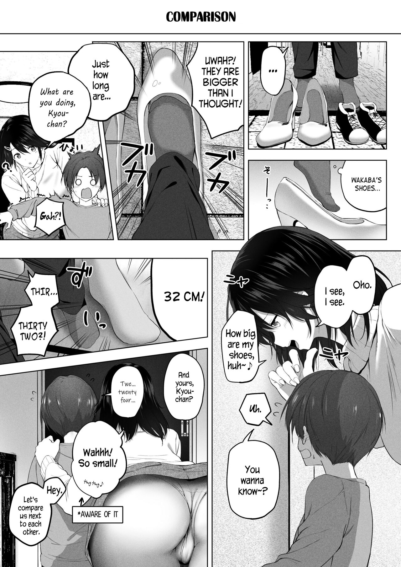 [Honey lounge (Hachimitsu)]Motto! Choushin Itoko to Ecchii Koto Shiyo | Once Again! I Want to Do Sexy Things with My Tall Cousin![English] [Naellea] Page 35