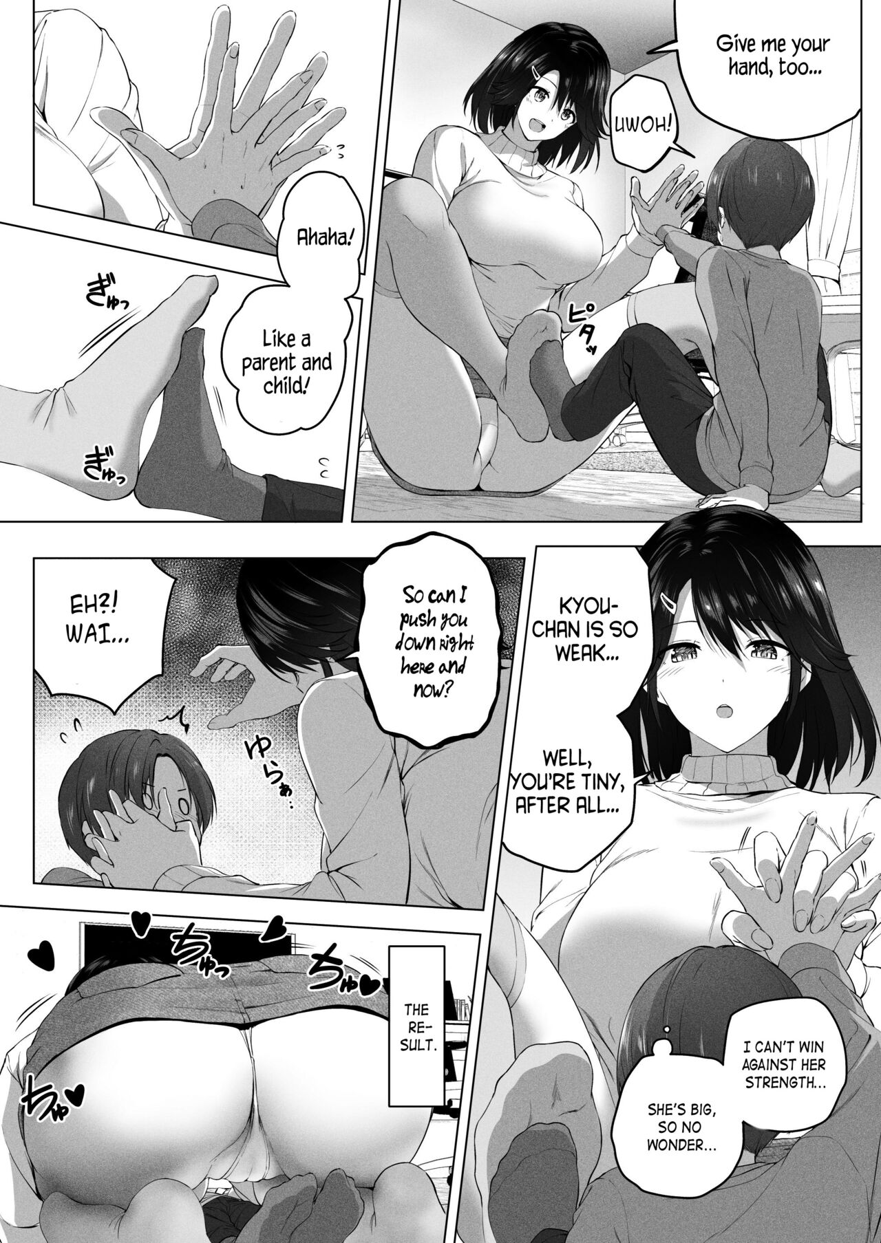 [Honey lounge (Hachimitsu)]Motto! Choushin Itoko to Ecchii Koto Shiyo | Once Again! I Want to Do Sexy Things with My Tall Cousin![English] [Naellea] Page 36