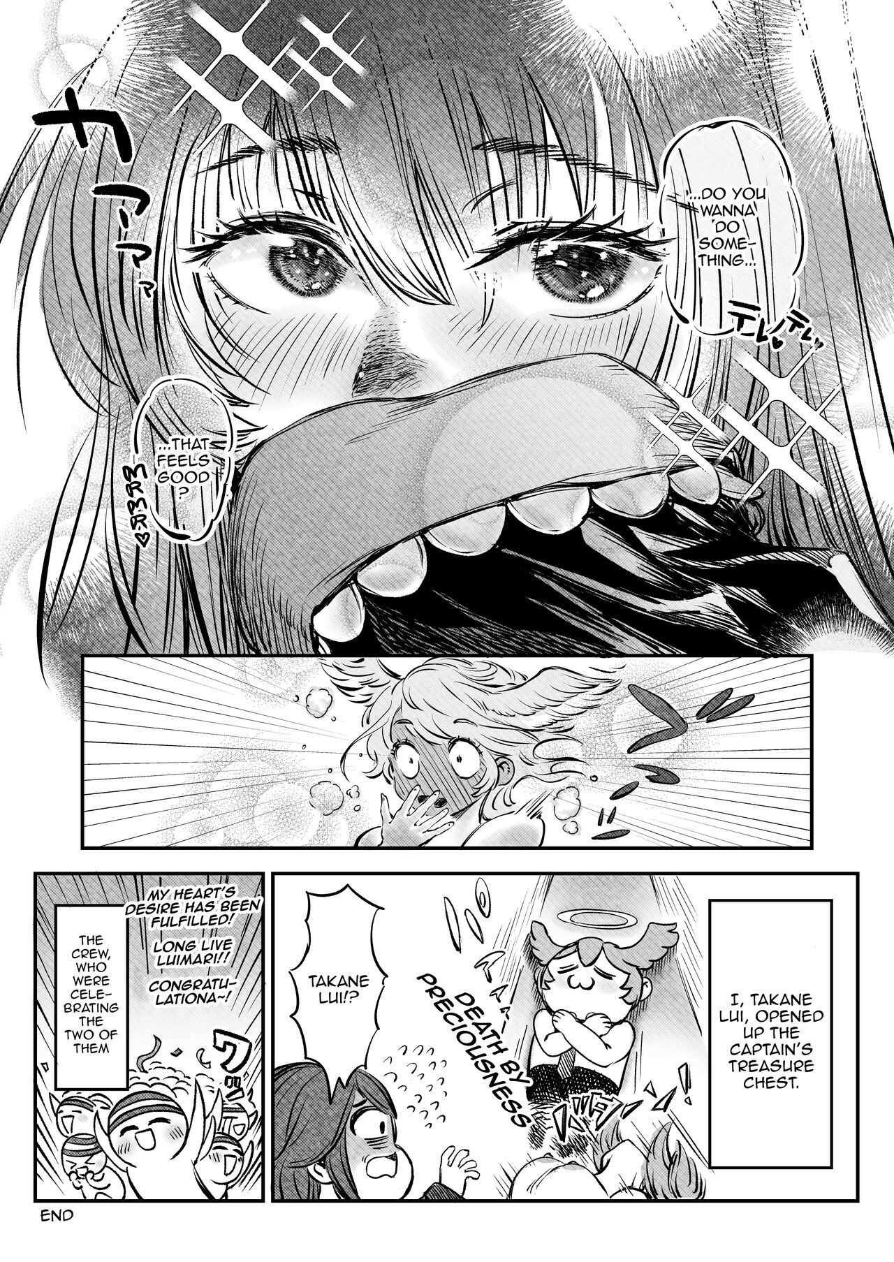 [Harapecora (Jules)]Watashi ga Takarabako o Akete ii no ka ne? - Lui open the treasure box?(Houshou Marine, Takane Lui) [English] [Doujins.com] [Digital] Page 22