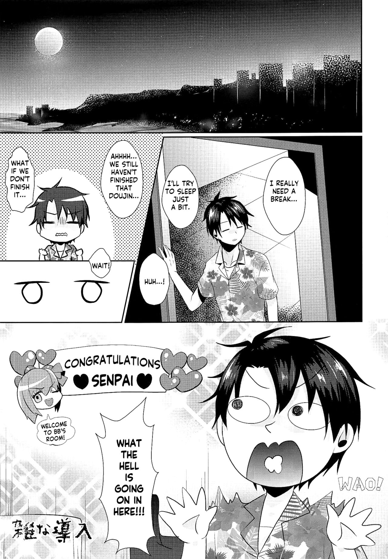 (C96) [Argon (Kuzuya)]Owasure desu ka? Nurse BB-chan desu | Did you forget about me? Nurse BB-chan is here!(Fate/Grand Order) [English] [KM_42] Page 3