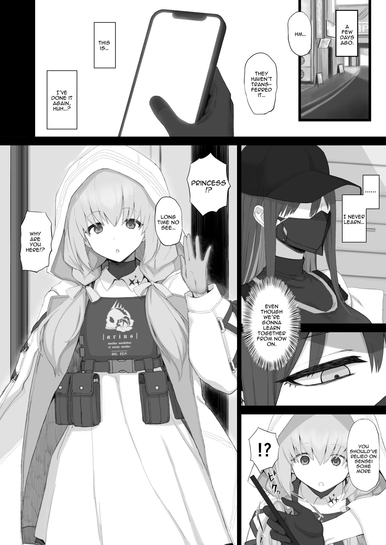 [Gomuhachi (Gomu)]Muchi ni Shokuzai Kyouiku ni Nikuyoku | Atonement For Ignorance, Education for Lust(Blue Archive) [English] {Doujins.com} [Decensored] [Digital] Page 3