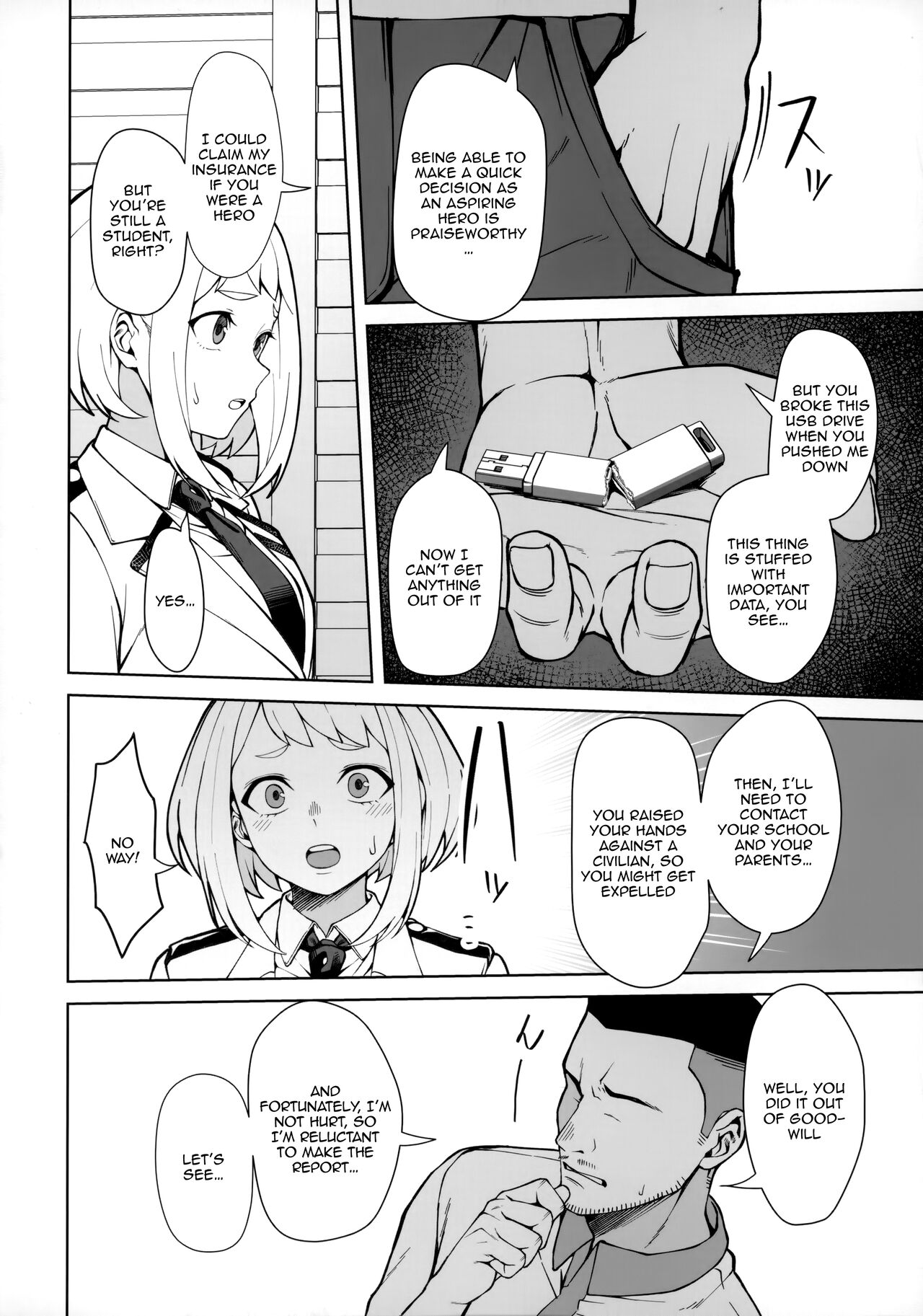 (C103) [cobalt green (Kobaji)]Pathetic Heroism(My Hero Academia) [English] [Doujins.com] Page 3