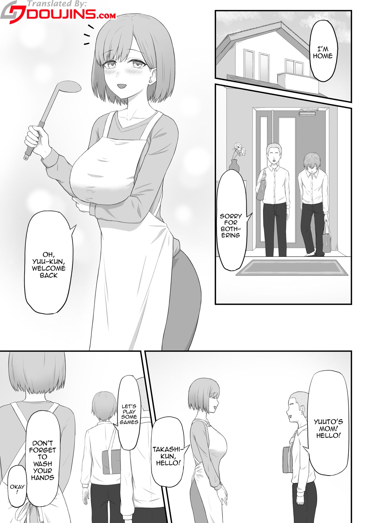 [Seiyoku Bombers]Okaa-san wa Tomodachi no SeFri[English] [Doujins.com] Page 2