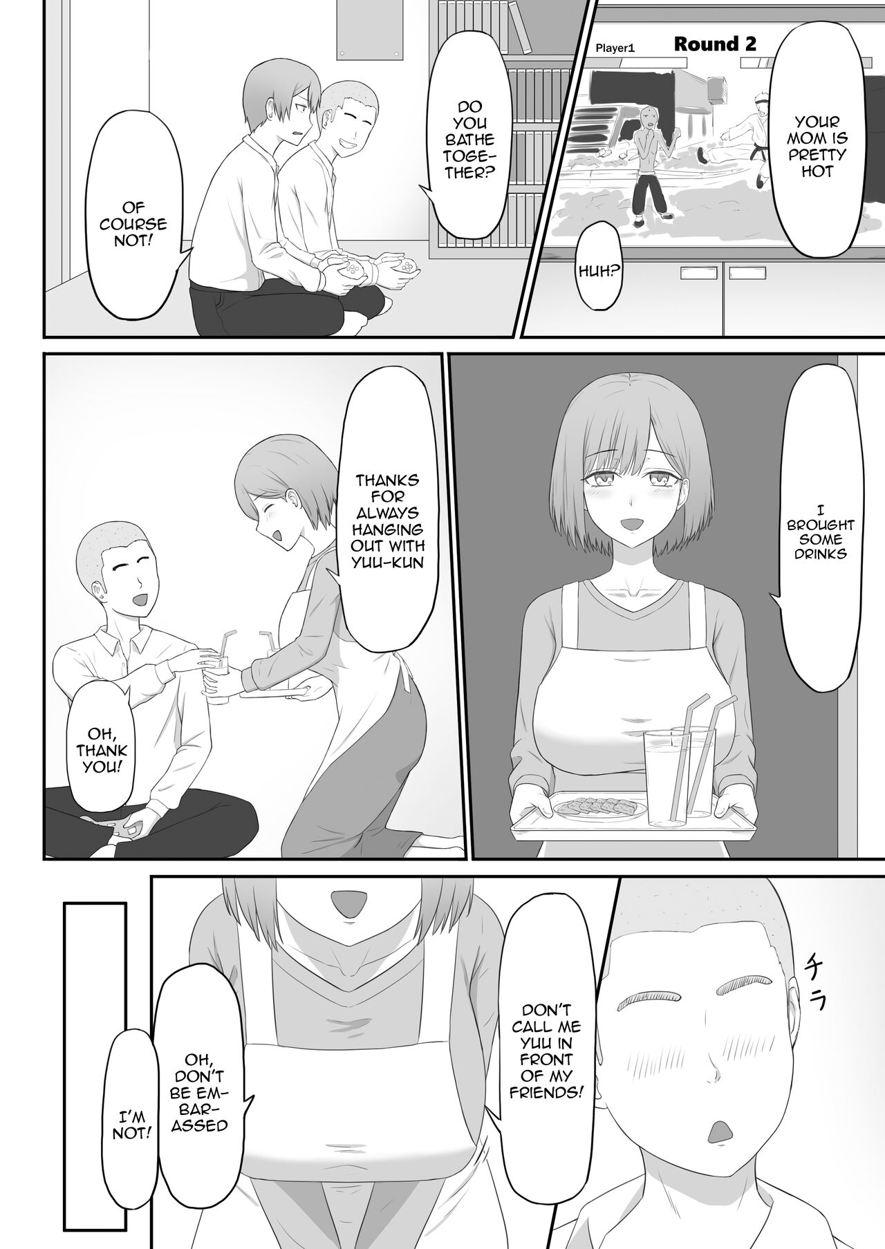 [Seiyoku Bombers]Okaa-san wa Tomodachi no SeFri[English] [Doujins.com] Page 3