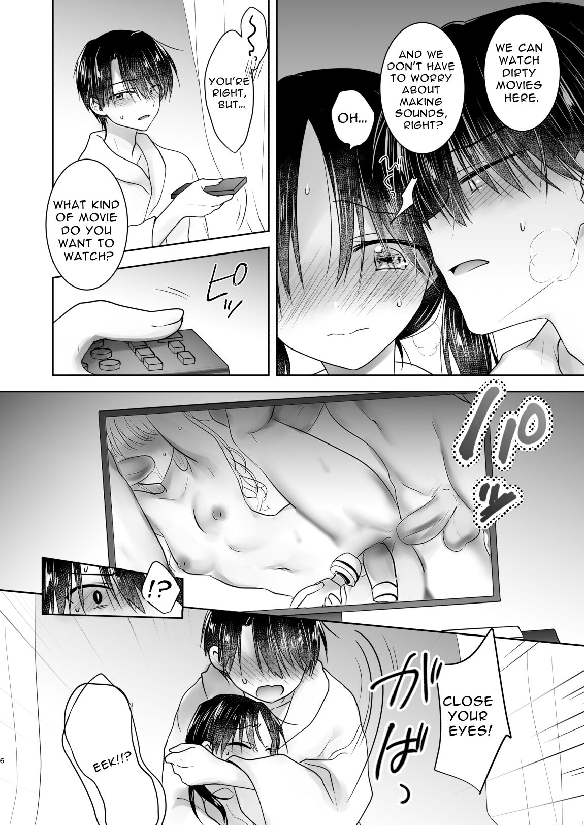[AquaDrop (Mikami Mika)]Imouto to AV Miru 2 LoveHo Date Hen[English] [Solid Rose] [Decensored] [Digital] Page 8