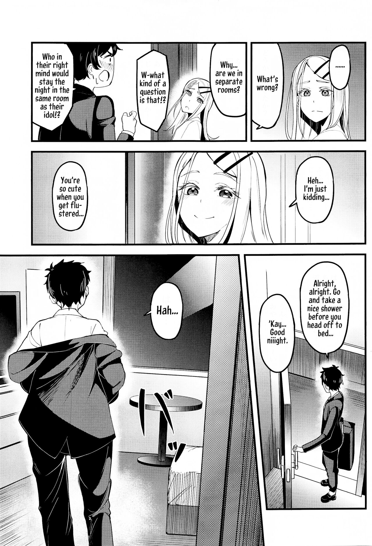 (SC2024 Summer) [Ikebukuro Distillery (Kousuke Haruhito)]Watashi no Koto, Suki… Desho(Gakuen IDOLM@STER) [English] [Kirby] Page 4