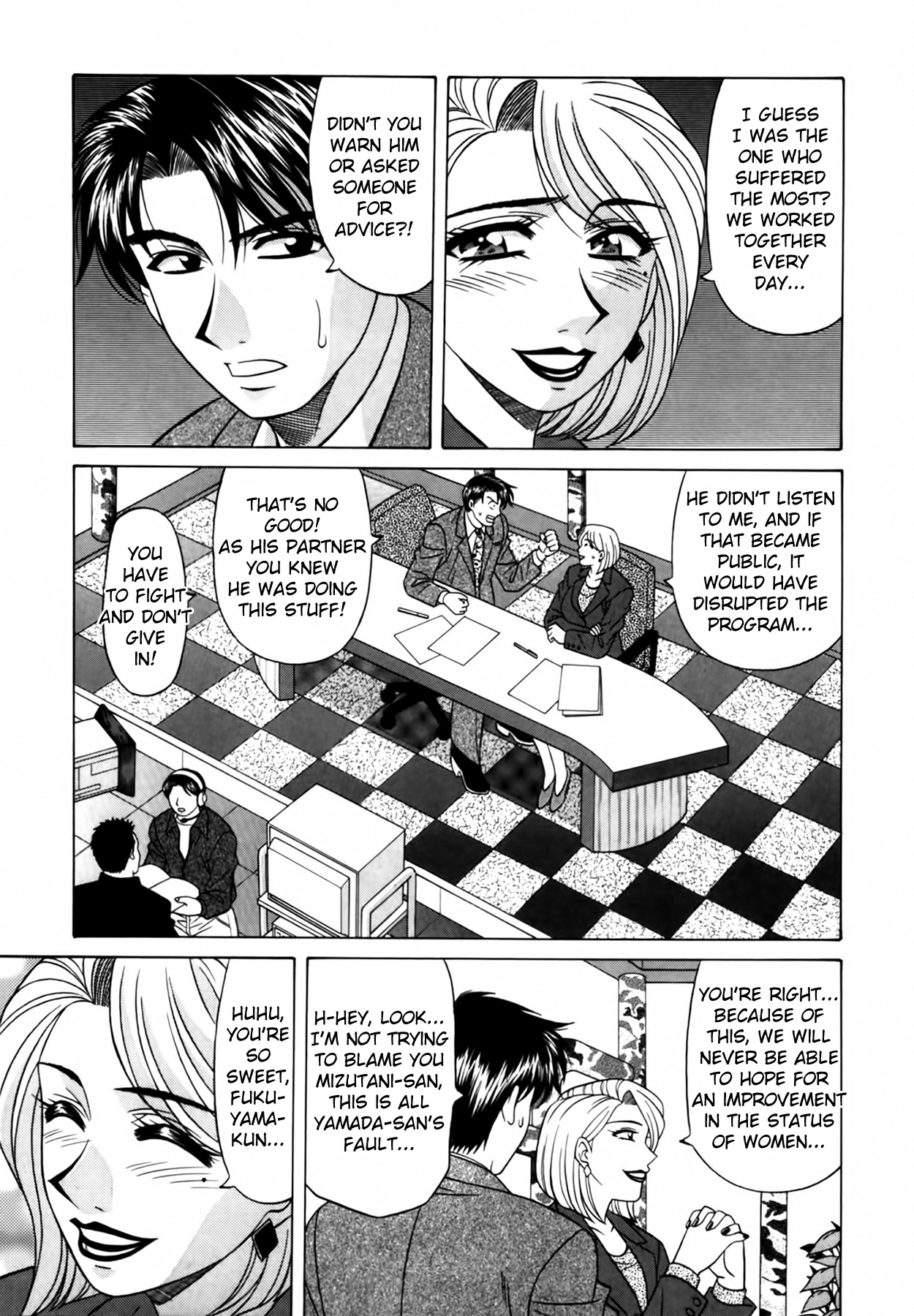 [Ozaki Akira]Caster Natsume Reiko no Yuuwaku Vol. 2[English] Page 159
