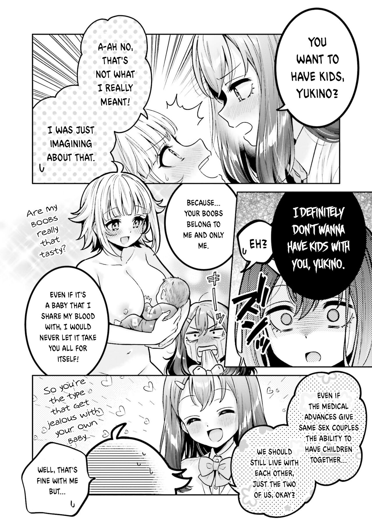 [Yakiniku Teishoku]Boku dake no Kimi | You're mine only(Boku no Kanojo ga Kyonyuu dattara. Oppai Anthology Comic) [English] [Digital] Page 12