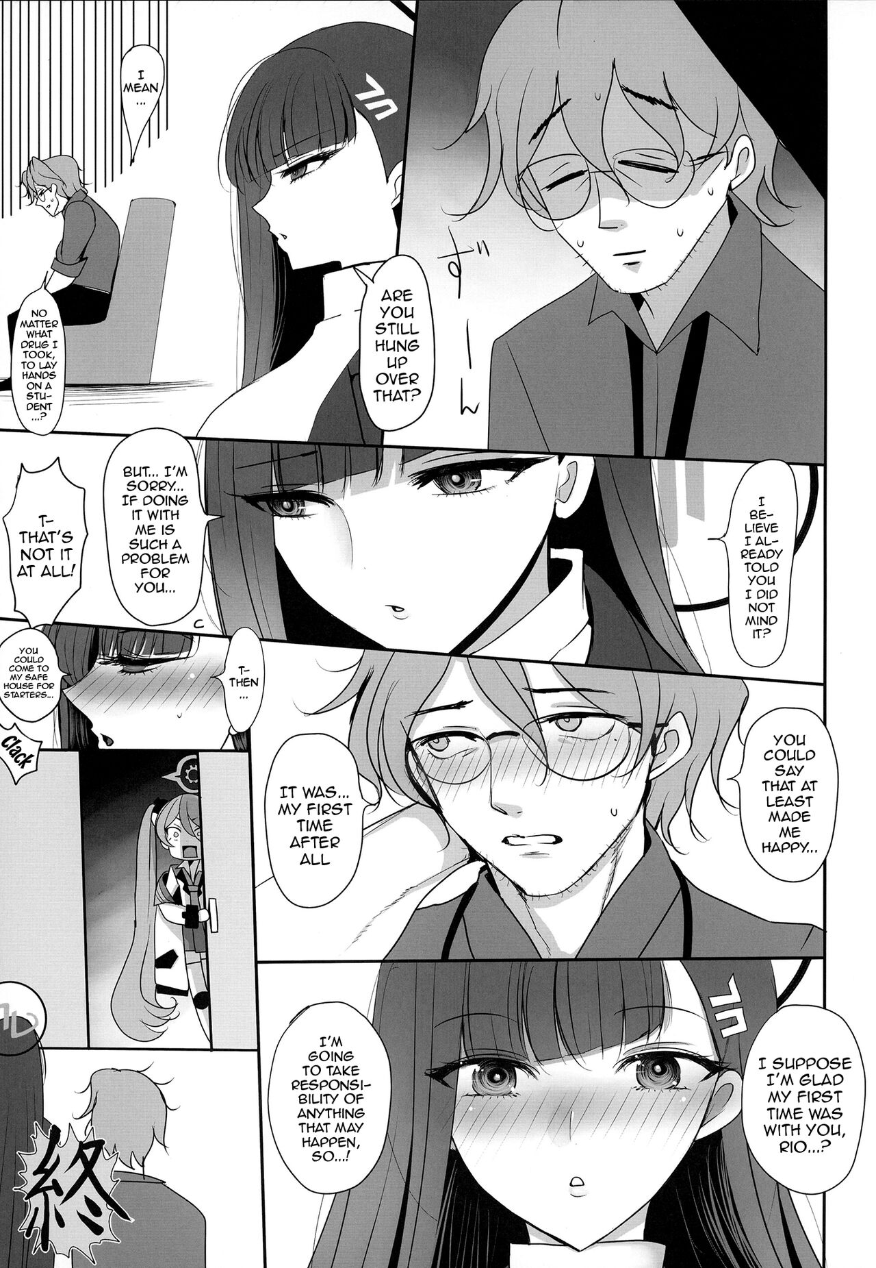 [Jackpot 64 (HAN)]Tsukatsuki Rio ni Seishori shite morau Hon(Blue Archive) [English] [Doujins.com] [Digital] Page 25