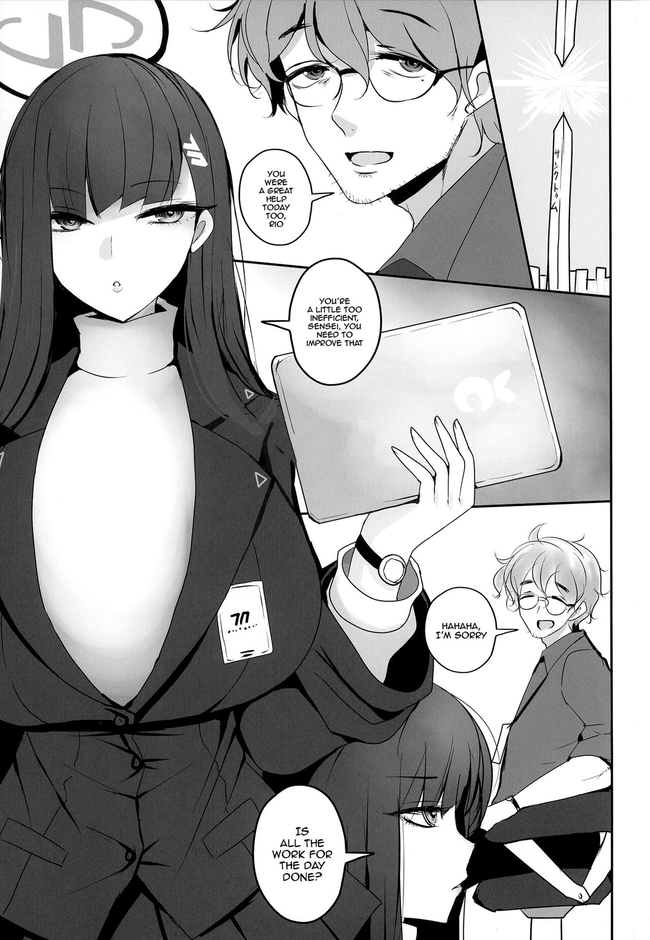 [Jackpot 64 (HAN)]Tsukatsuki Rio ni Seishori shite morau Hon(Blue Archive) [English] [Doujins.com] [Digital] Page 3