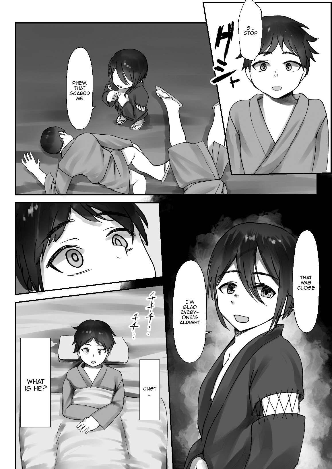 [Inoharu]Tsuwamono no Kusabi～Osananajimi wa Rurou no Shounen ni Metorareru～[English] [Doujins.com] [Digital] Page 31
