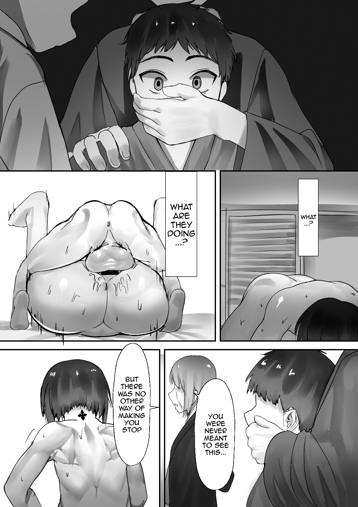 [Inoharu]Tsuwamono no Kusabi～Osananajimi wa Rurou no Shounen ni Metorareru～[English] [Doujins.com] [Digital] Page 53