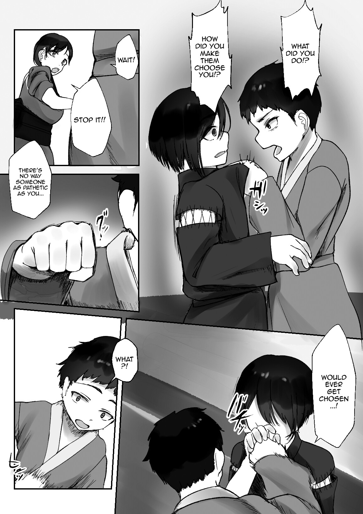 [Inoharu]Tsuwamono no Kusabi～Osananajimi wa Rurou no Shounen ni Metorareru～[English] [Doujins.com] [Digital] Page 8