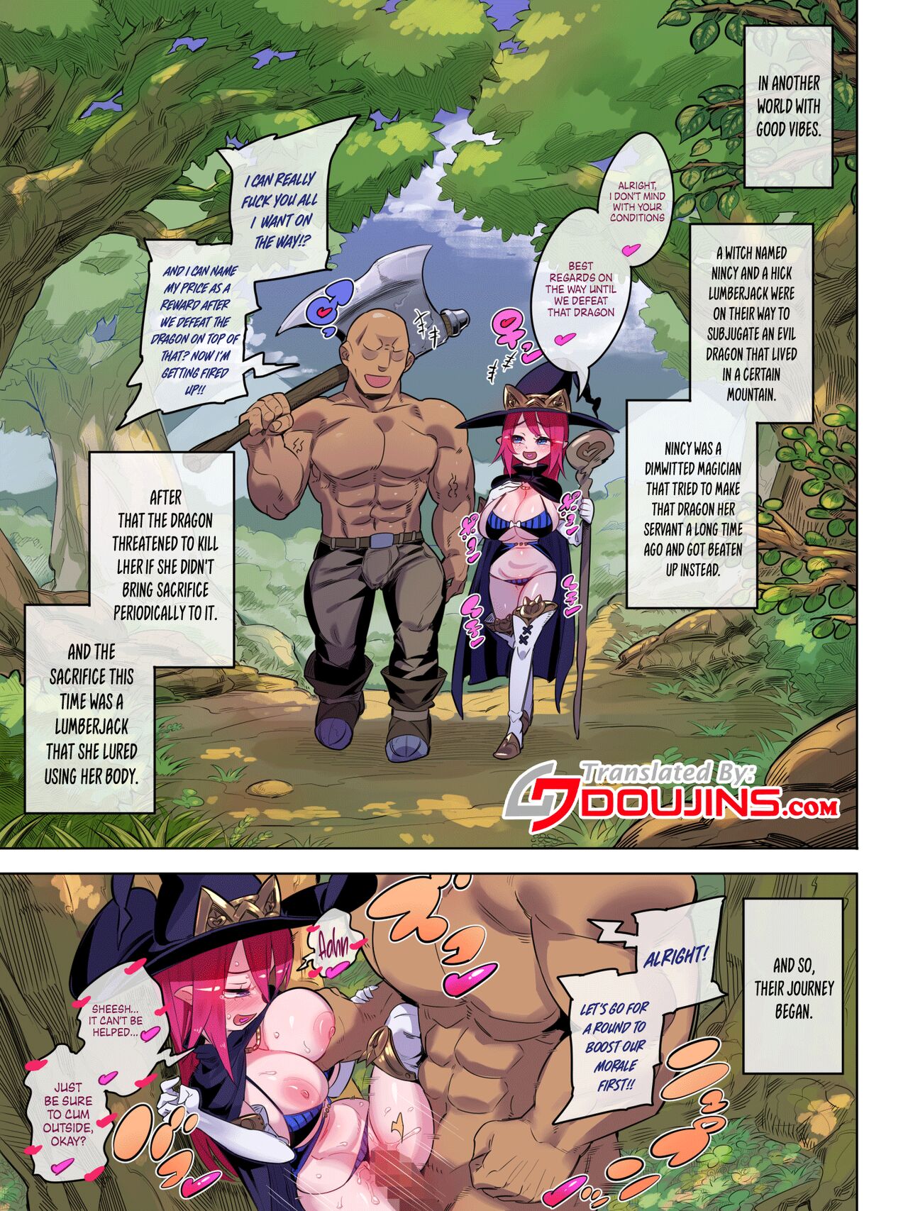 [Okottei]Majo Ninshii no Keiyaku Uta reshi Jaryuu to Hatasa reshi Yakusoku[English] [Doujins.com] Page 2