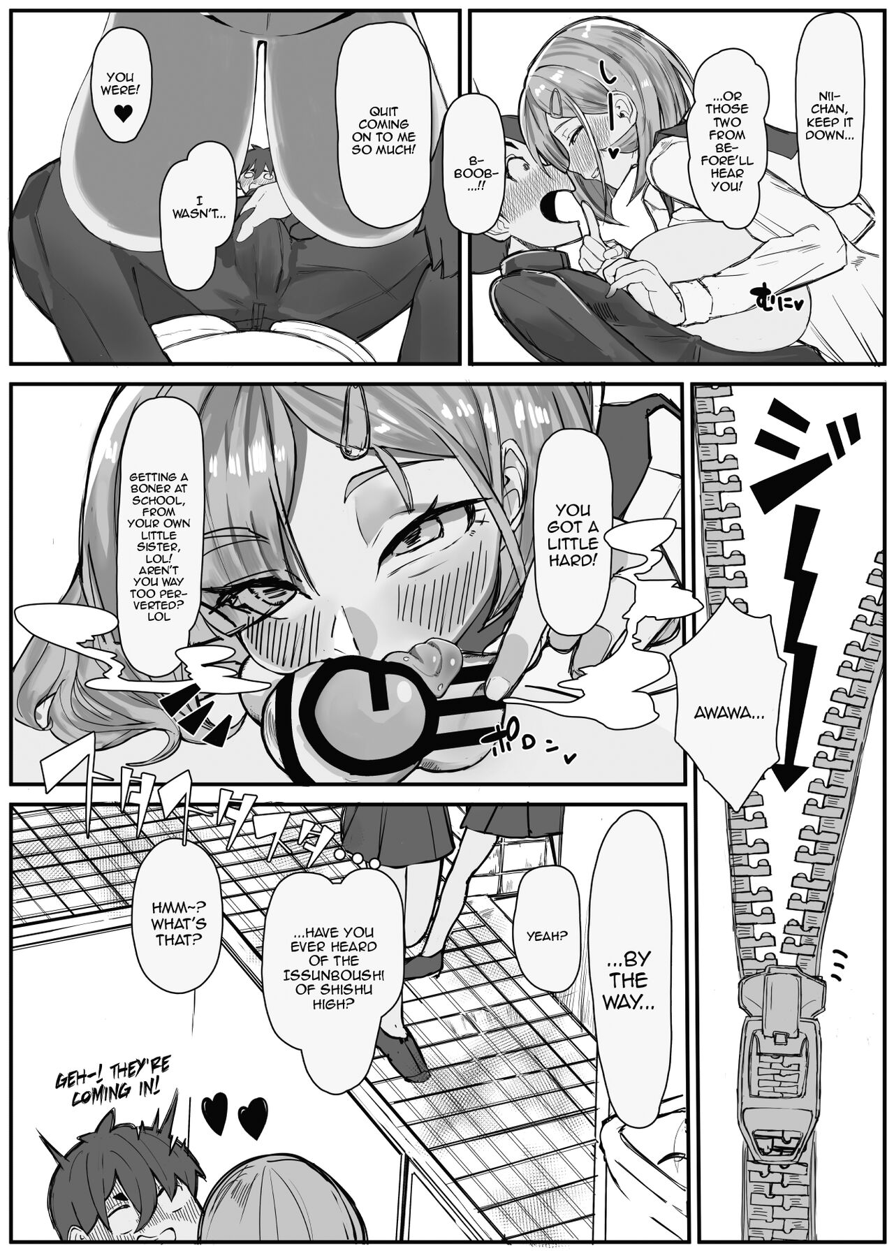 [Kinzoku Tanchiki (Kinzoku Koutaku)]Shuurai?! Okkii Imouto Taikakusa H 2 -Chuppon Ijiwaru Kounai H-[English] [Doujins.com] [Digital] Page 7
