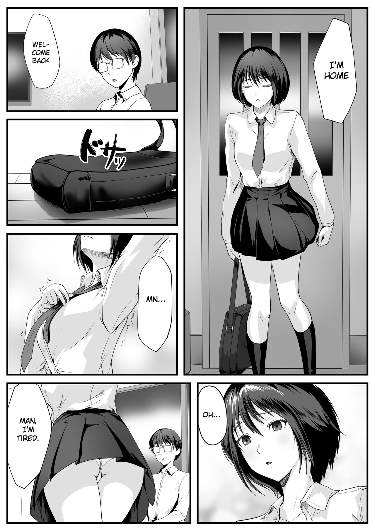 [ROMOMATA]Nani o Sarete mo Me o Samasanai Gishi ga Tonari no Oji-san ni Moteasobarete Ita[English] [Gagak_Ireng] Page 2